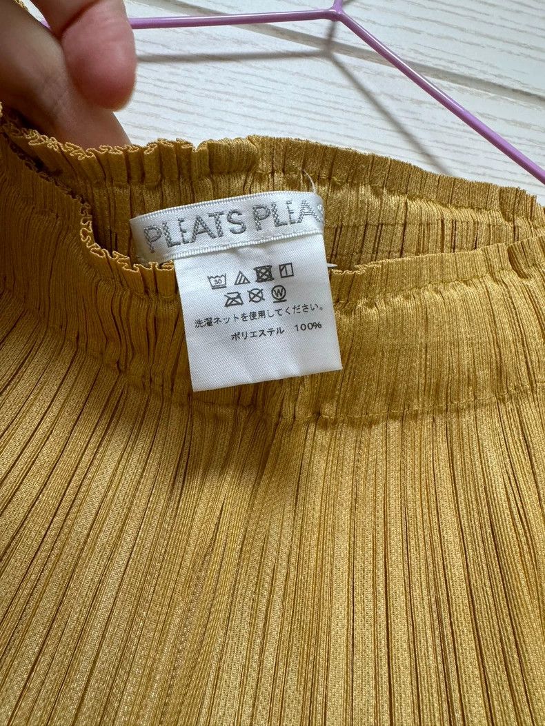 Issey Miyake issey miyake size:2 Yellow pleated pants Size 42" / US 20 - 3 Thumbnail