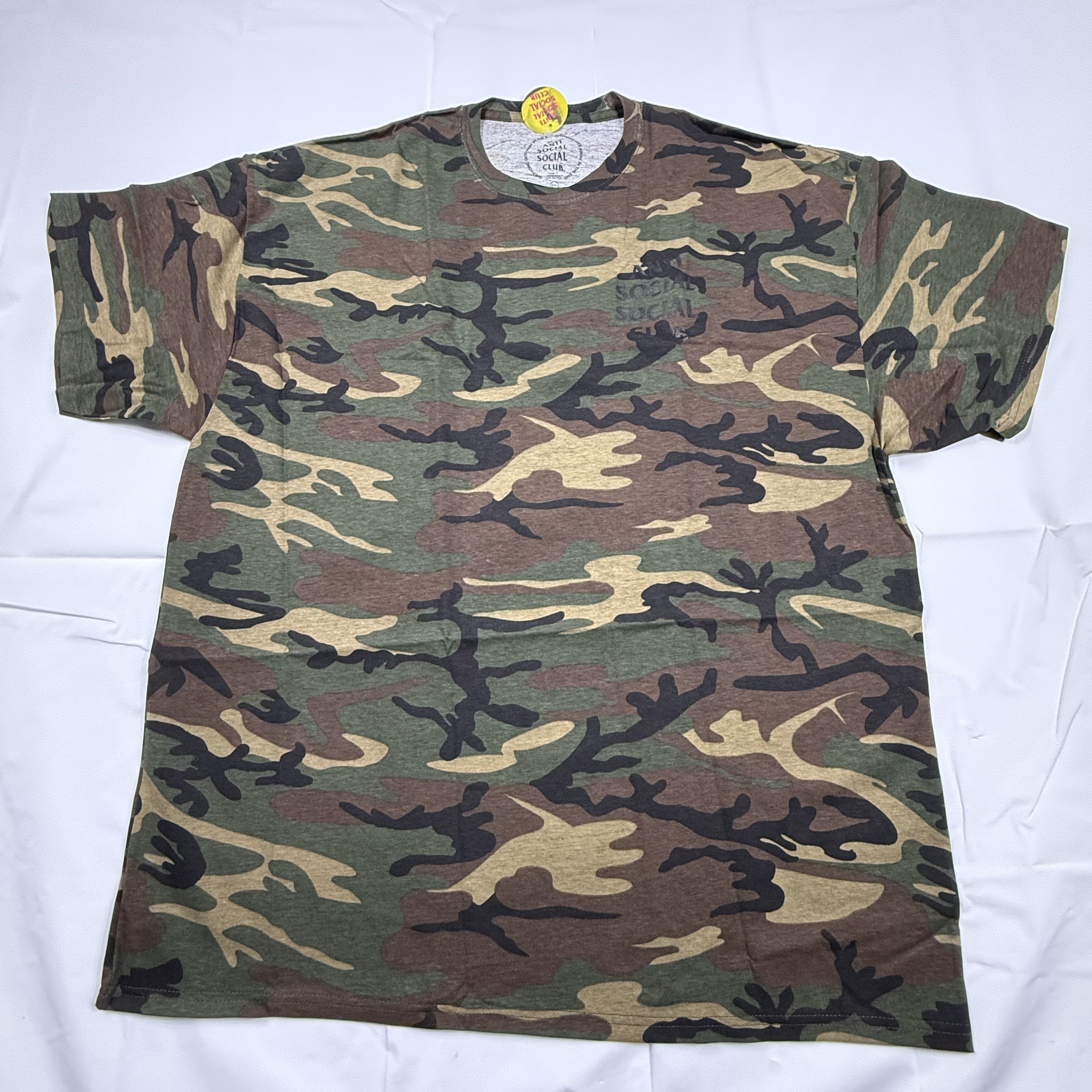 Anti Social Social Club Anti Social Social Club Camo Shirt Cherry Blossom 2XL Size US XXL / EU 58 / 5 - 3 Thumbnail