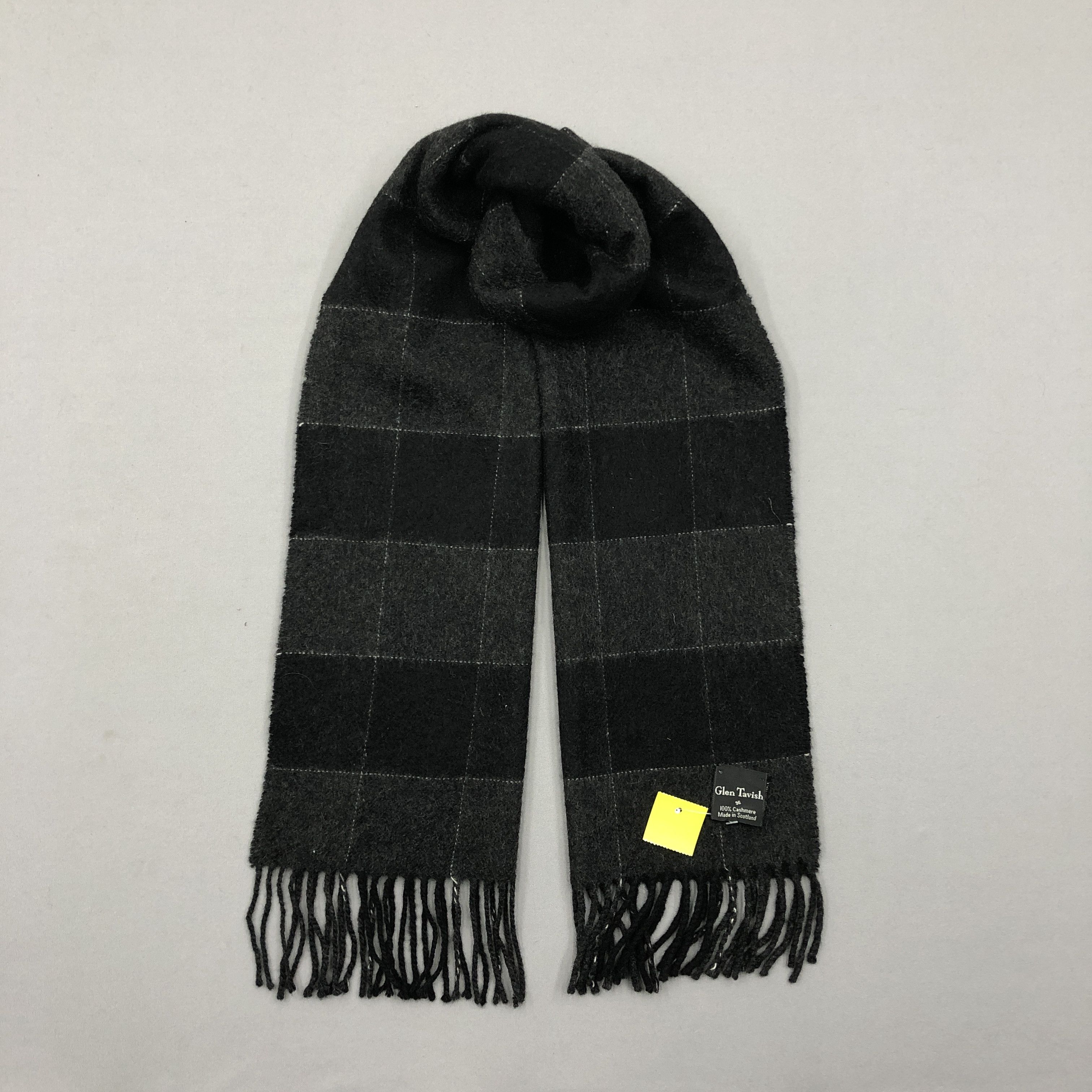 Vintage Vintage Glen Tavish Scarf Muffler Wool Cashmere Scarves Size ONE SIZE - 2 Thumbnail