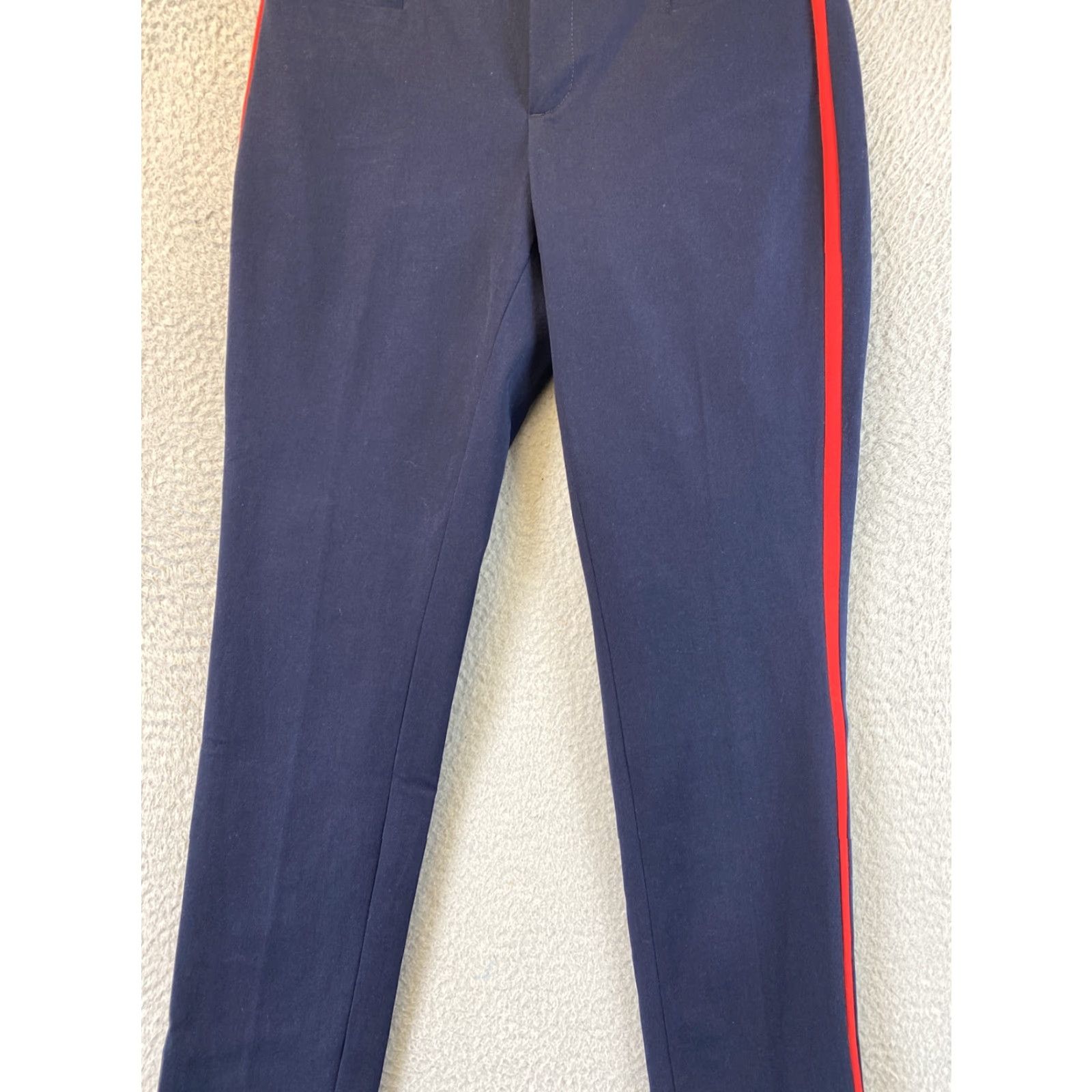 Banana Republic Banana Republic Dress Pants Women's Skinny Cotton Blend 0 30" Waist Blue 26" Inseam Regular Size 0 Office Business Wear Pants Women Size 25" / US 0 / IT 36 - 3 Thumbnail
