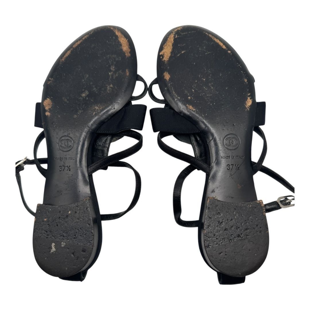 Chanel Chanel SS2006 Sandals T-Strap Byzantine Cross Size 37.5 Size US 7.5 / IT 37.5 - 9 Thumbnail