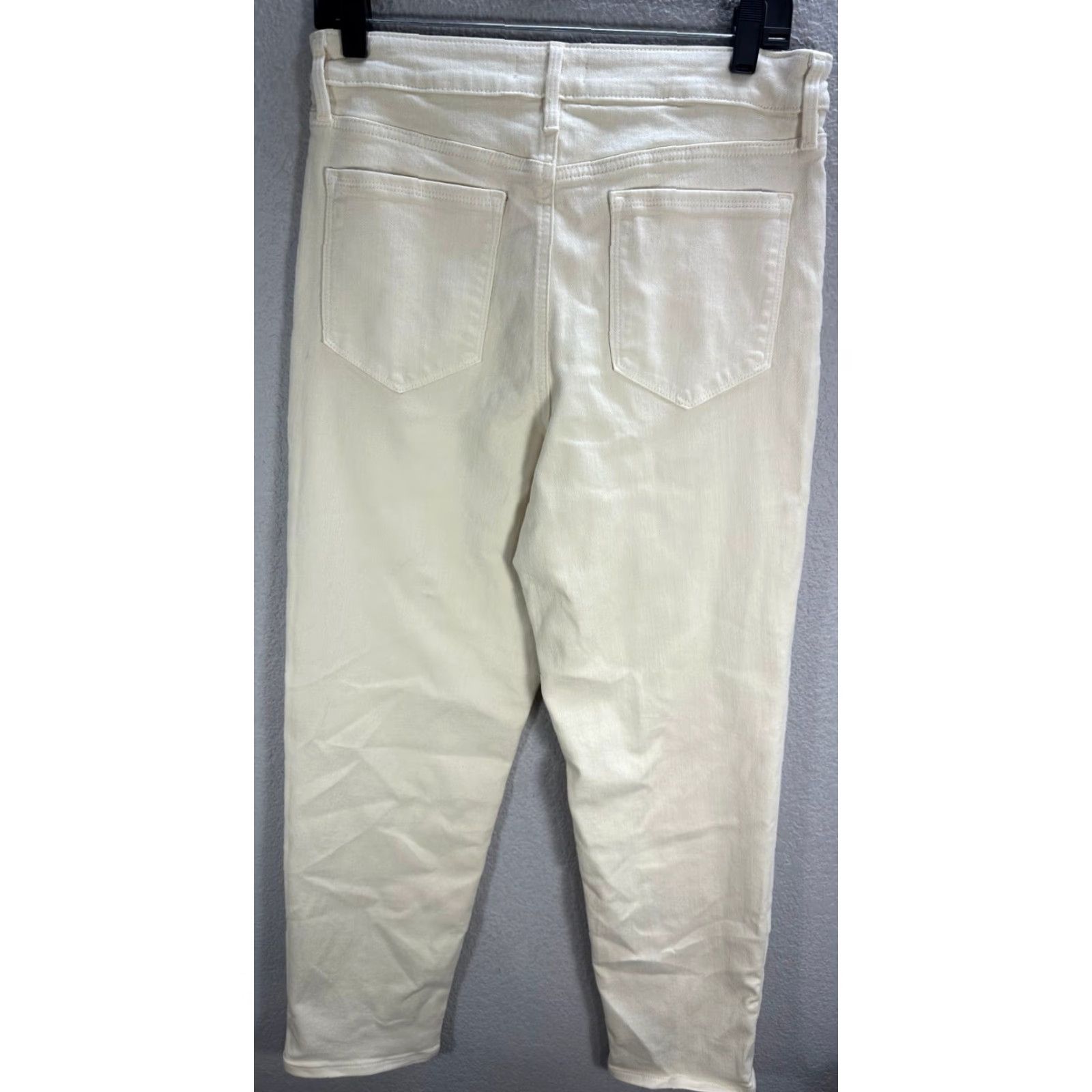 Athleta Athleta Women's Jeans Vanilla High Rise Tapered Cotton Size 10, 29in Inseam, Light Wash, Regular Rise, 32x29, Vintage? Size 32" / US 10 / IT 46 - 6 Thumbnail