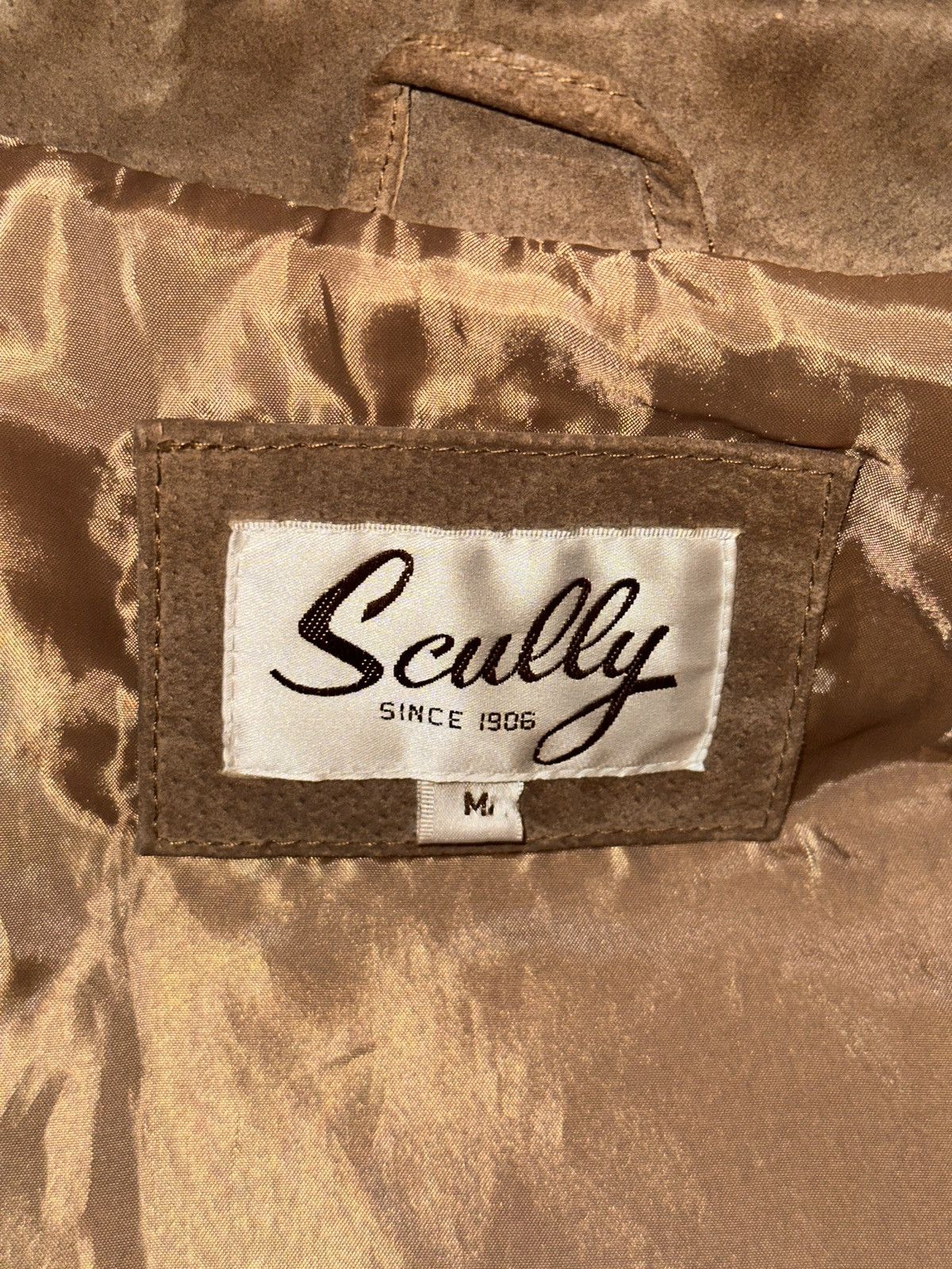 Scully Leather Vtg SCULLY Boar Smooth Suede Leather Western Arena Jacket M Size US M / EU 48-50 / 2 - 7 Thumbnail