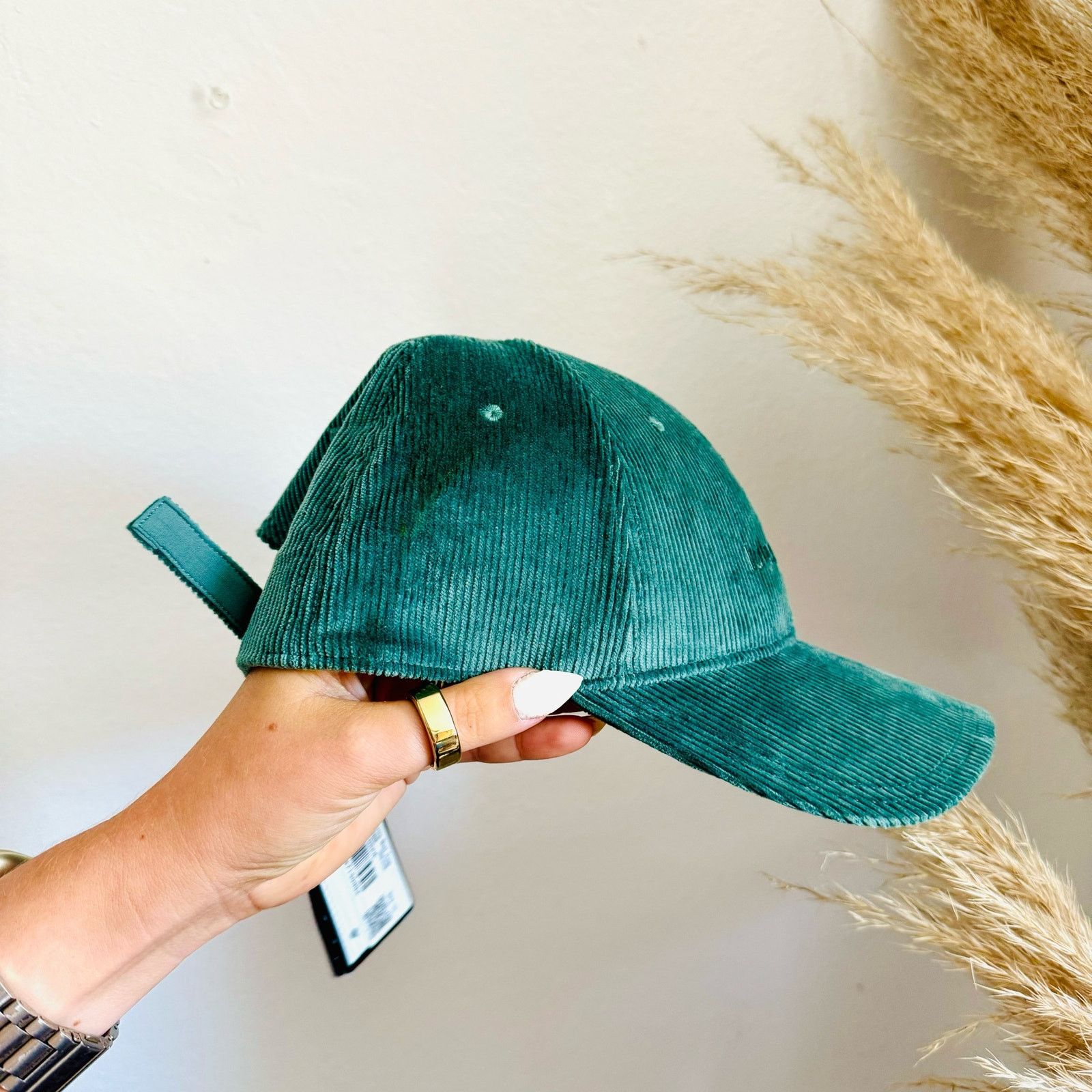 Lululemon NEW LULULEMON Turqouise Corduroy Adjustable Hat Baseball Cap Size ONE SIZE - 4 Thumbnail