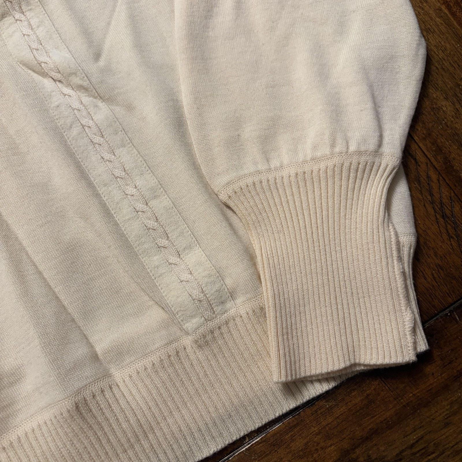 St. Croix St. Croix Knits Sweater Mens 2XLT Beige Collared Knit Pullov Size US XXL / EU 58 / 5 - 4 Thumbnail