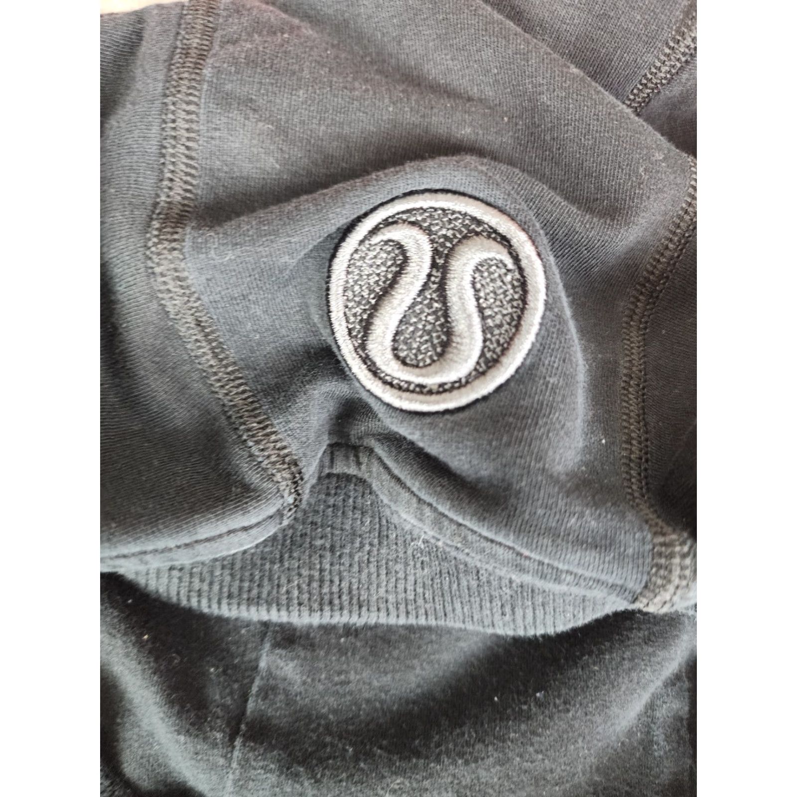 Lululemon Lululemon Scuba Hoodie Womens Black Full Zip Heavyweight Faded Athletic Regular L Size L / US 10 / IT 46 - 2 Thumbnail