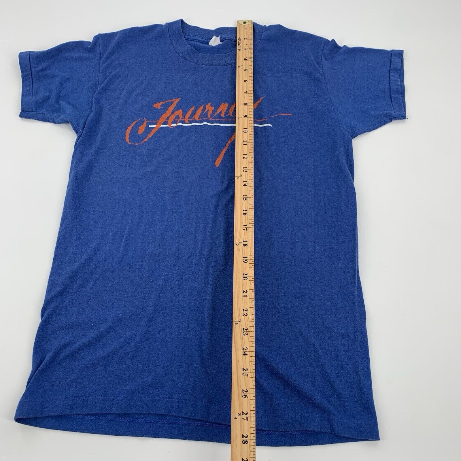 Vintage Vintage 1980 Journey Short Sleeve Single Stitch Band T-Shirt Size US M / EU 48-50 / 2 - 8 Thumbnail