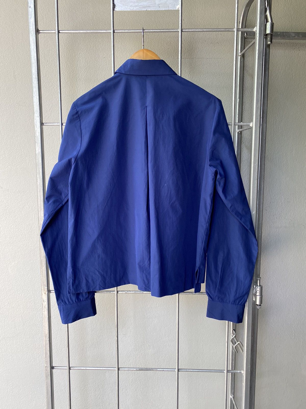 Japanese Brand Avant Le Temps Women Navy Blue Long Sleeve Shirt Size XS / US 0-2 / IT 36-38 - 19 Thumbnail