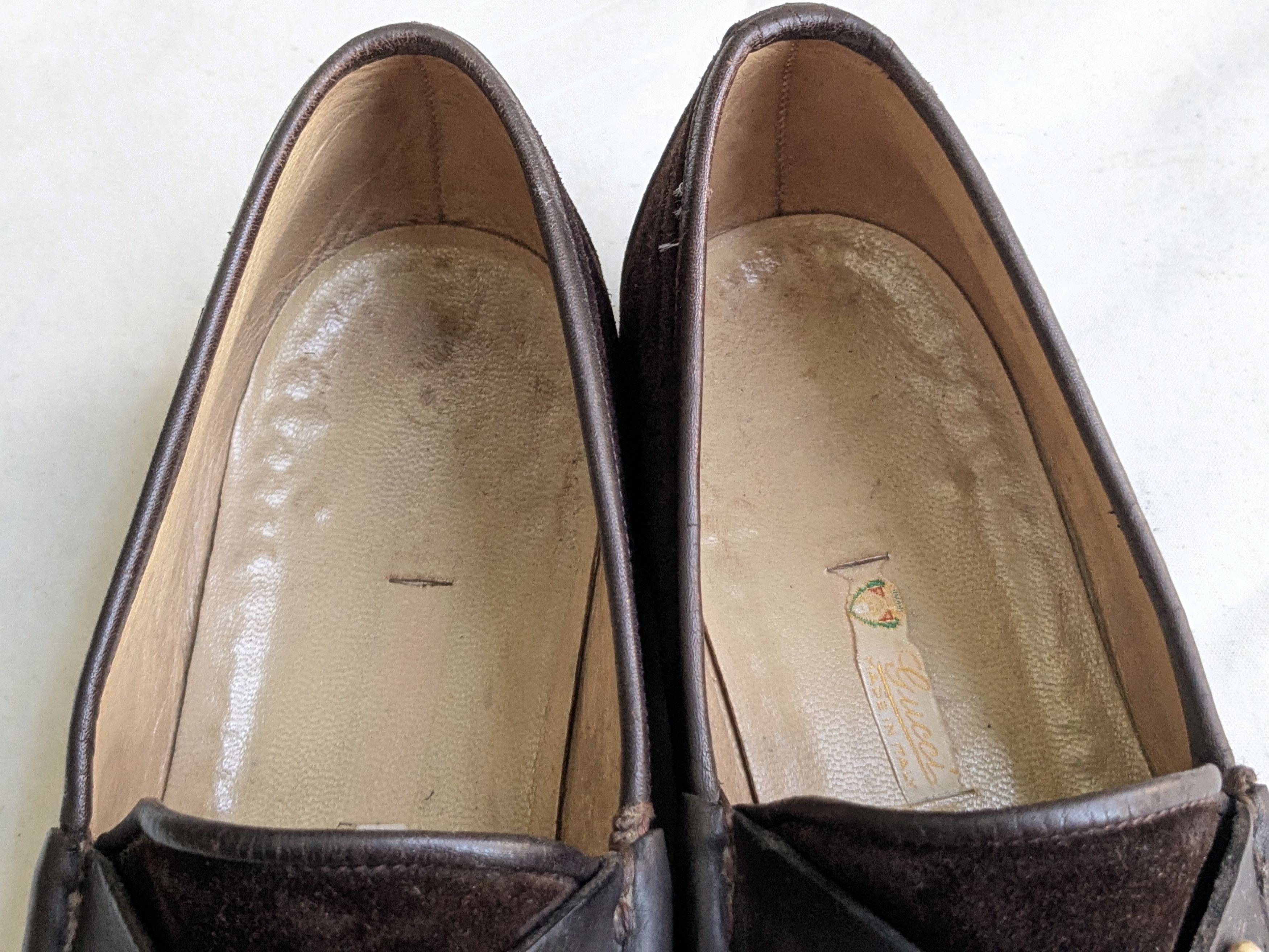 Gucci Horsebit Loafers Brown Suede Leather Men 10.5 44 Gucci Horsebit Suede Loafer main image 4