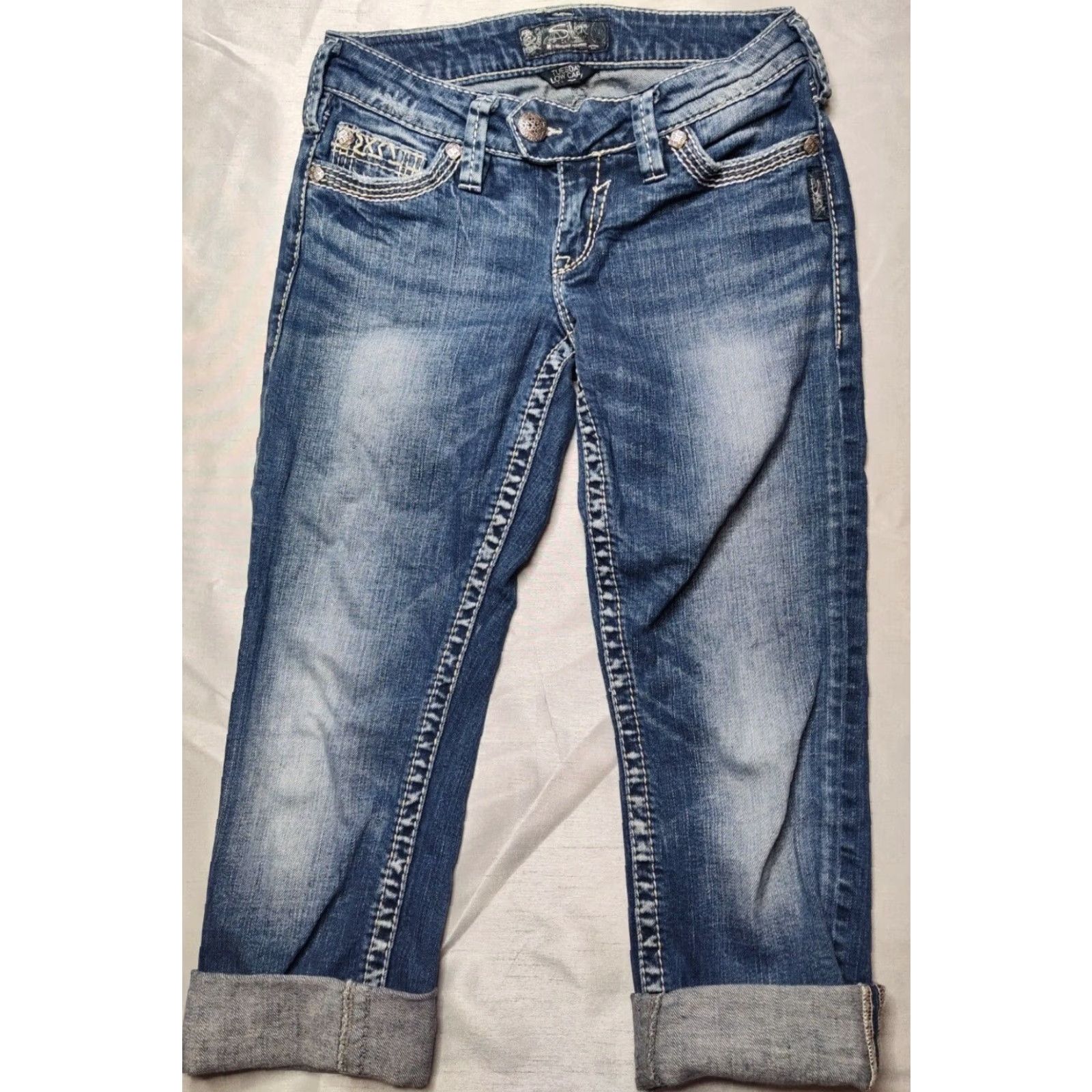 Silver Jeans Co. VINTAGE Size 26" / US 2 / IT 38 - 4 Thumbnail