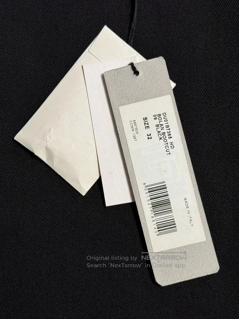Rick Owens Rick Owens Bolan boot cut flared trousers . Size US 32 / EU 48 - 4 Thumbnail