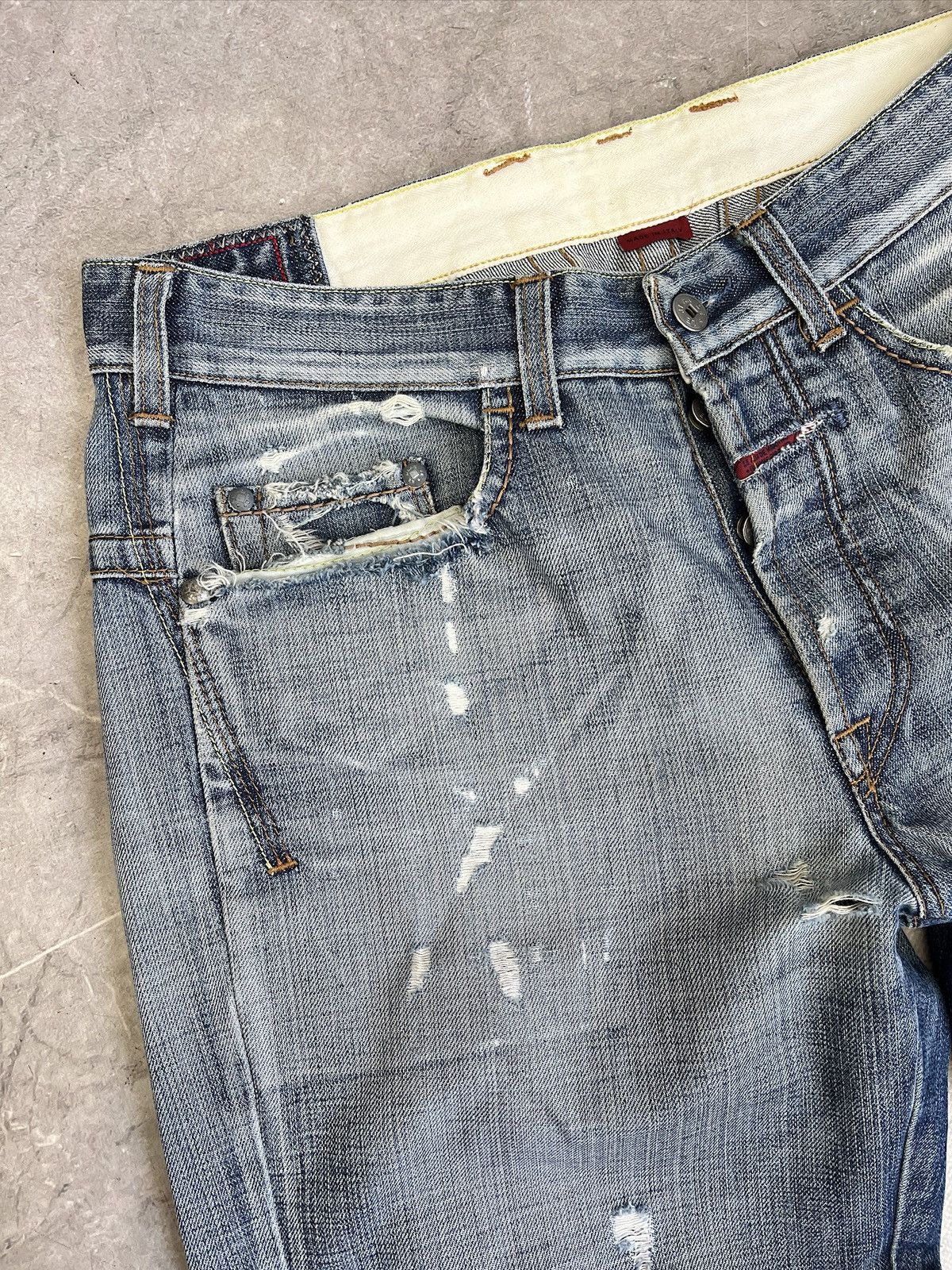 G-Star Vintage Raw Washed Jeans Flared Denim pants Size US 32 / EU 48 - 4 Thumbnail