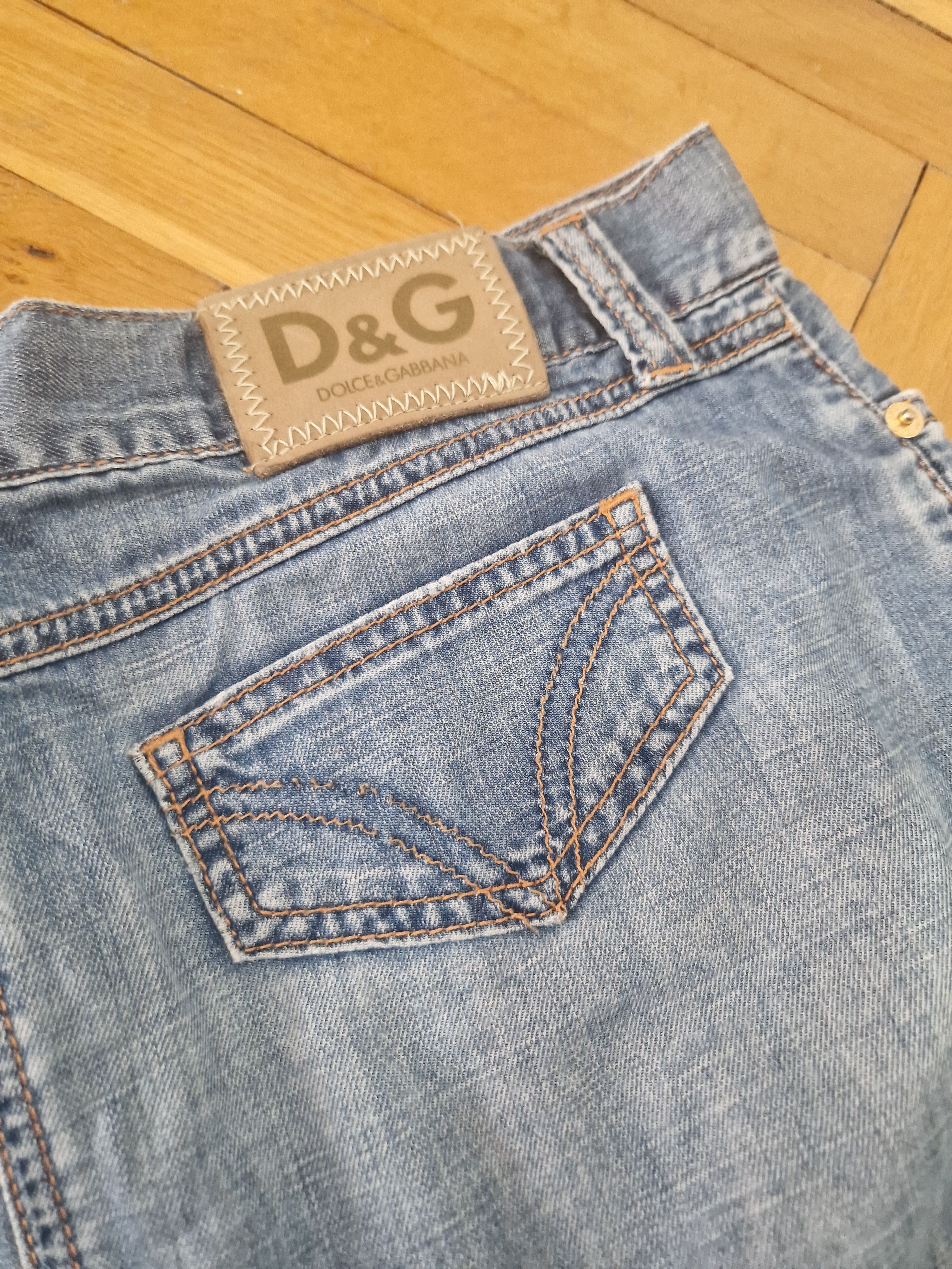 Dolce & Gabbana Dolce & Gabbana vintage denim skirt Size 28" / US 6 / IT 42 - 2 Thumbnail