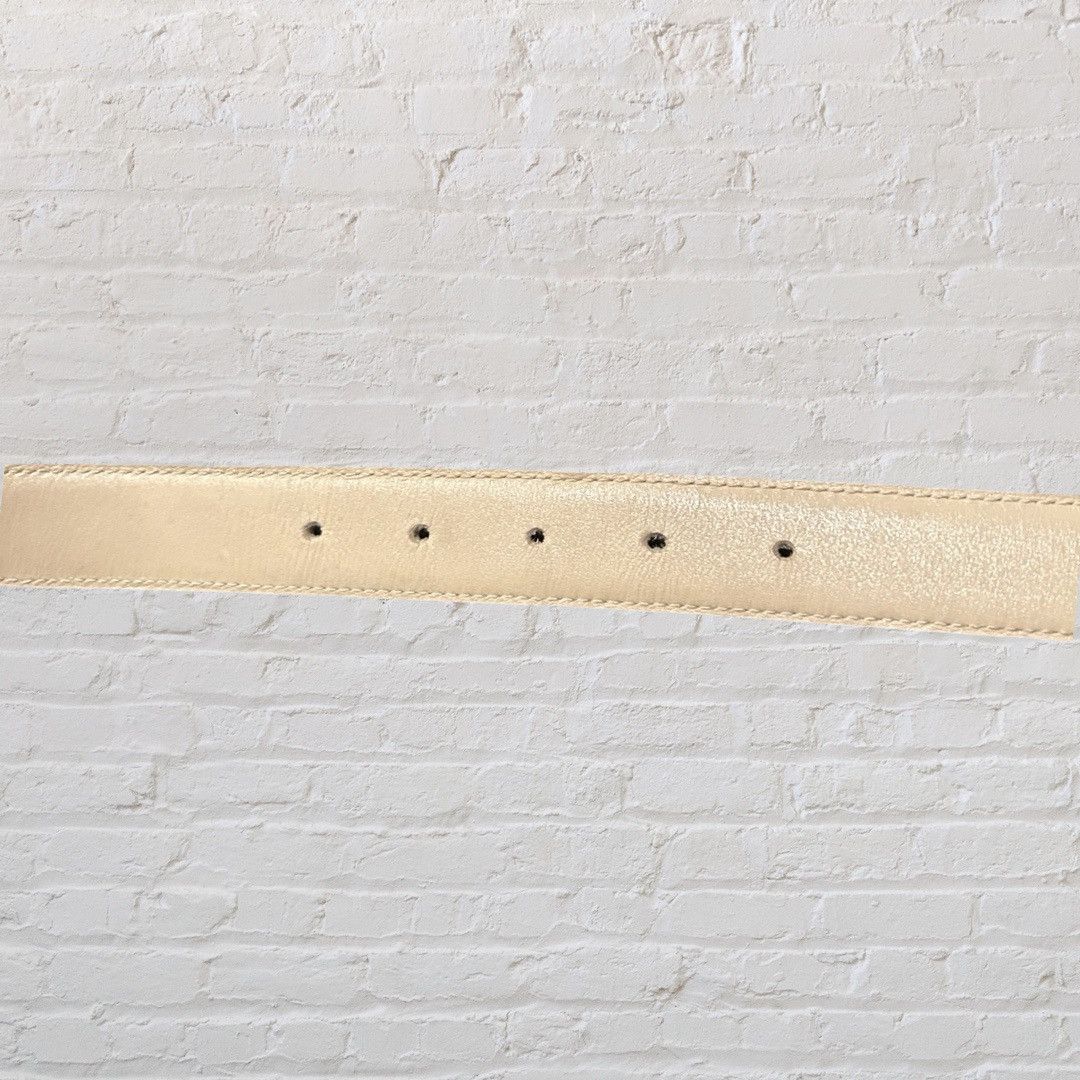 Chanel CHANEL CC Leather Belt Size ONE SIZE - 9 Thumbnail