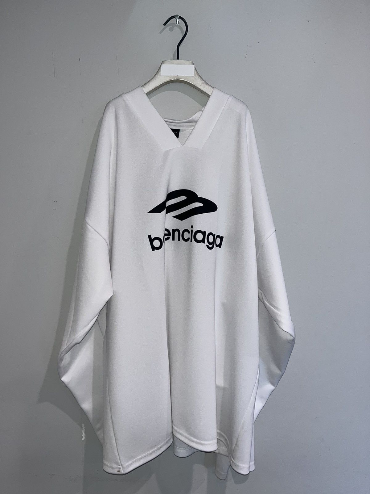 Pre-owned Balenciaga Skiwear Long Sleeve Jersey In White