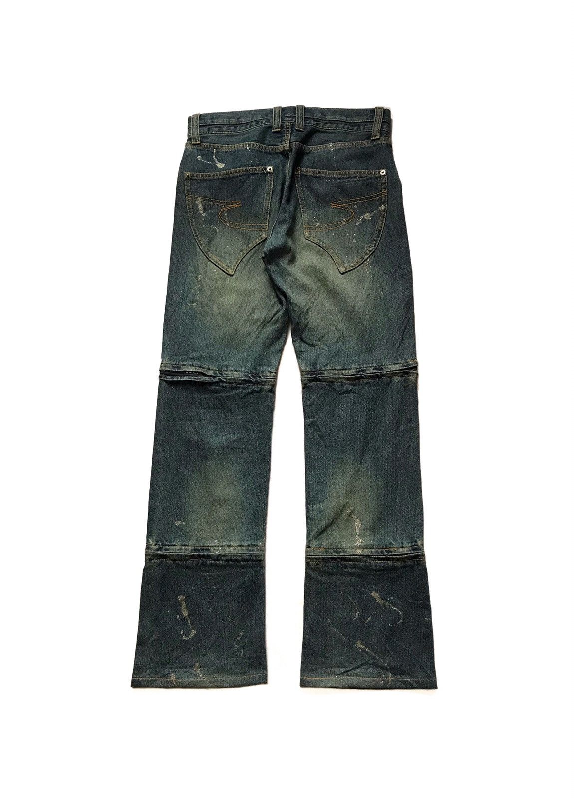 semanticdesign SEMANTIC DESIGN ZIPPER DISTRESSED JEANS Size US 30 / EU 46 - 3 Thumbnail