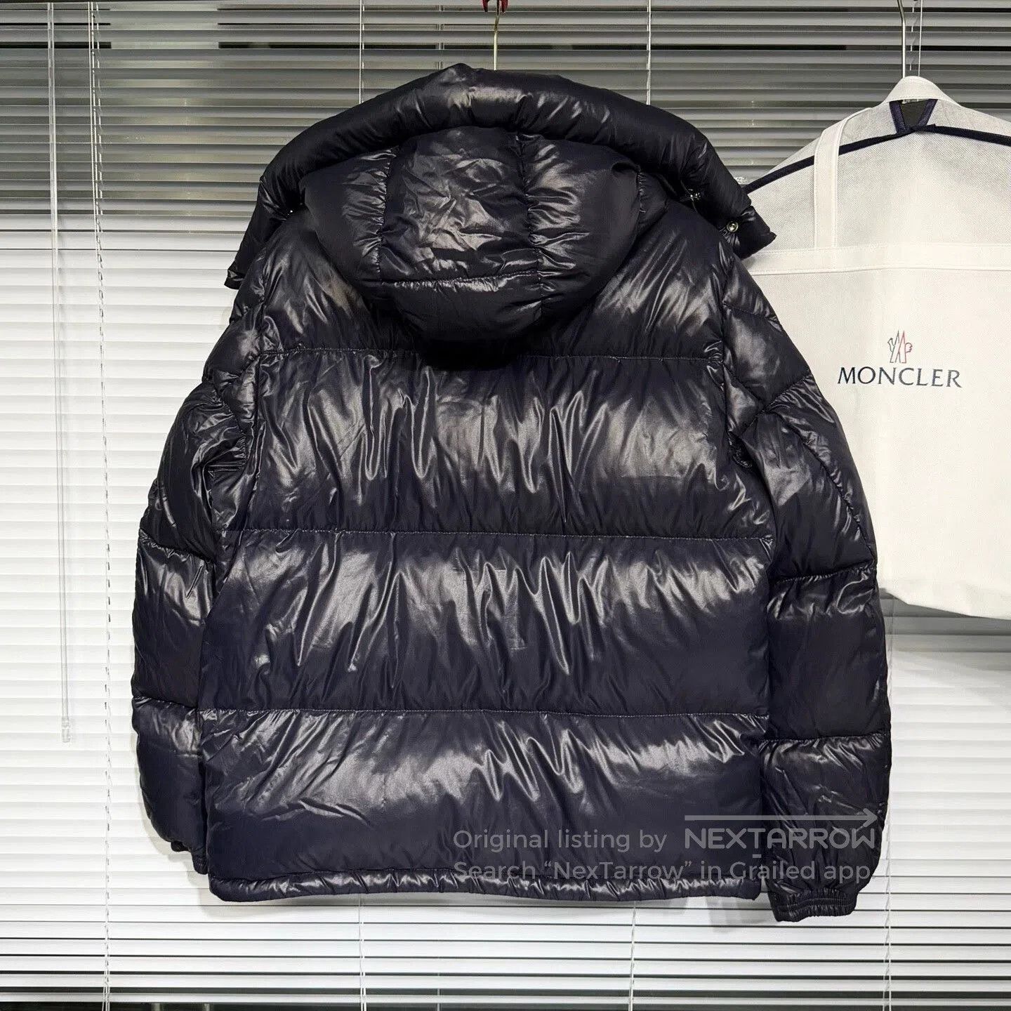 Moncler Moncler Montbeliard Down Jacket with Removable Hood. Size US XL / EU 56 / 4 - 2 Thumbnail