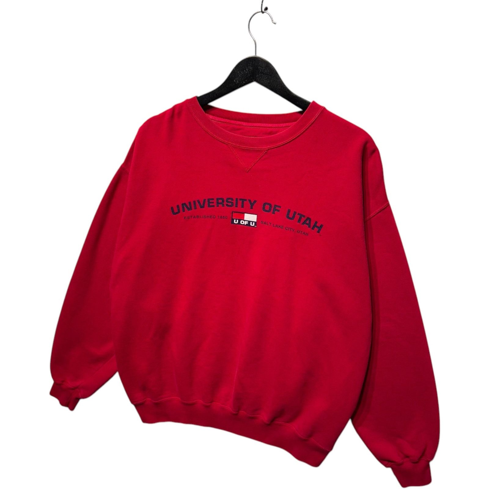Gear for Sports Vintage University Of Utah Spellout Crewneck L Size US L / EU 52-54 / 3 - 3 Thumbnail