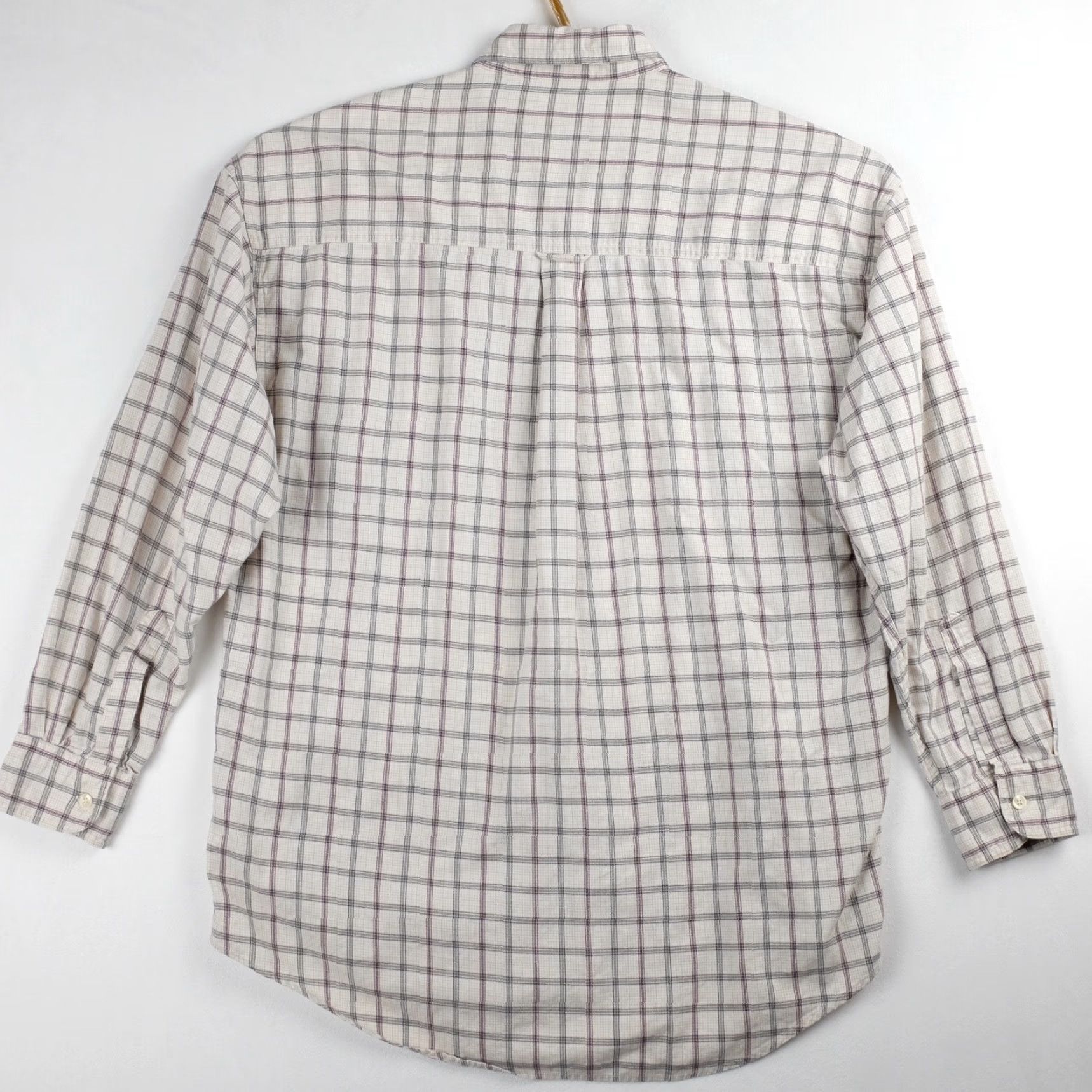 Chaps Chaps Ralph Lauren Men's Check Shirt Tan Size L Size US L / EU 52-54 / 3 - 2 Thumbnail