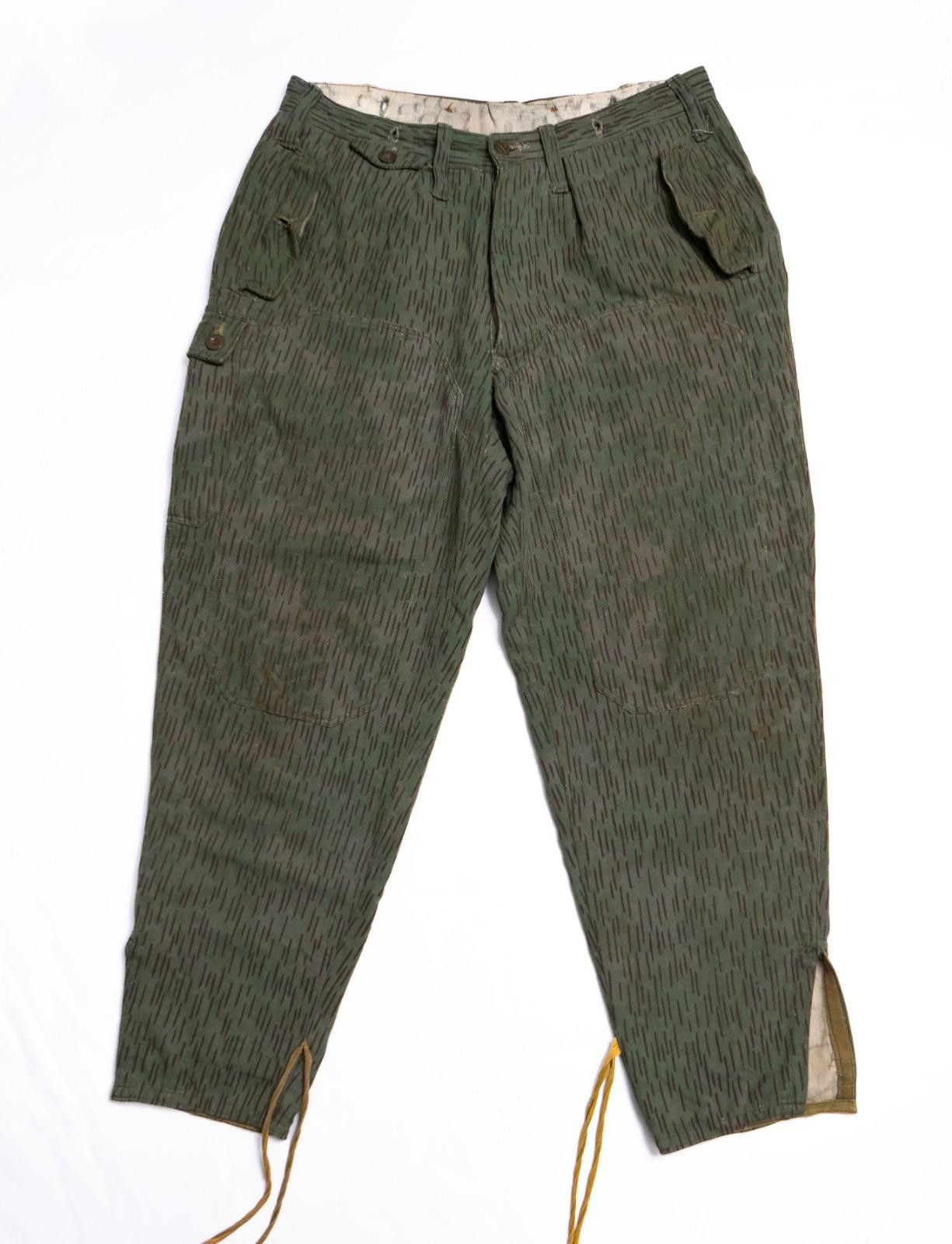 Other Rare Czech Army M60 / Vz60 Rain Drop Camo Trousers - 34x26 Size ONE SIZE - 1 Thumbnail