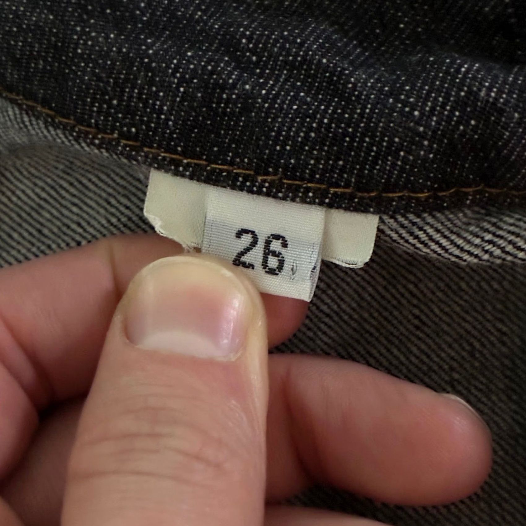 Vintage Kookai Skirt Denimi? Size 27" / US 4 / IT 40 - 6 Thumbnail