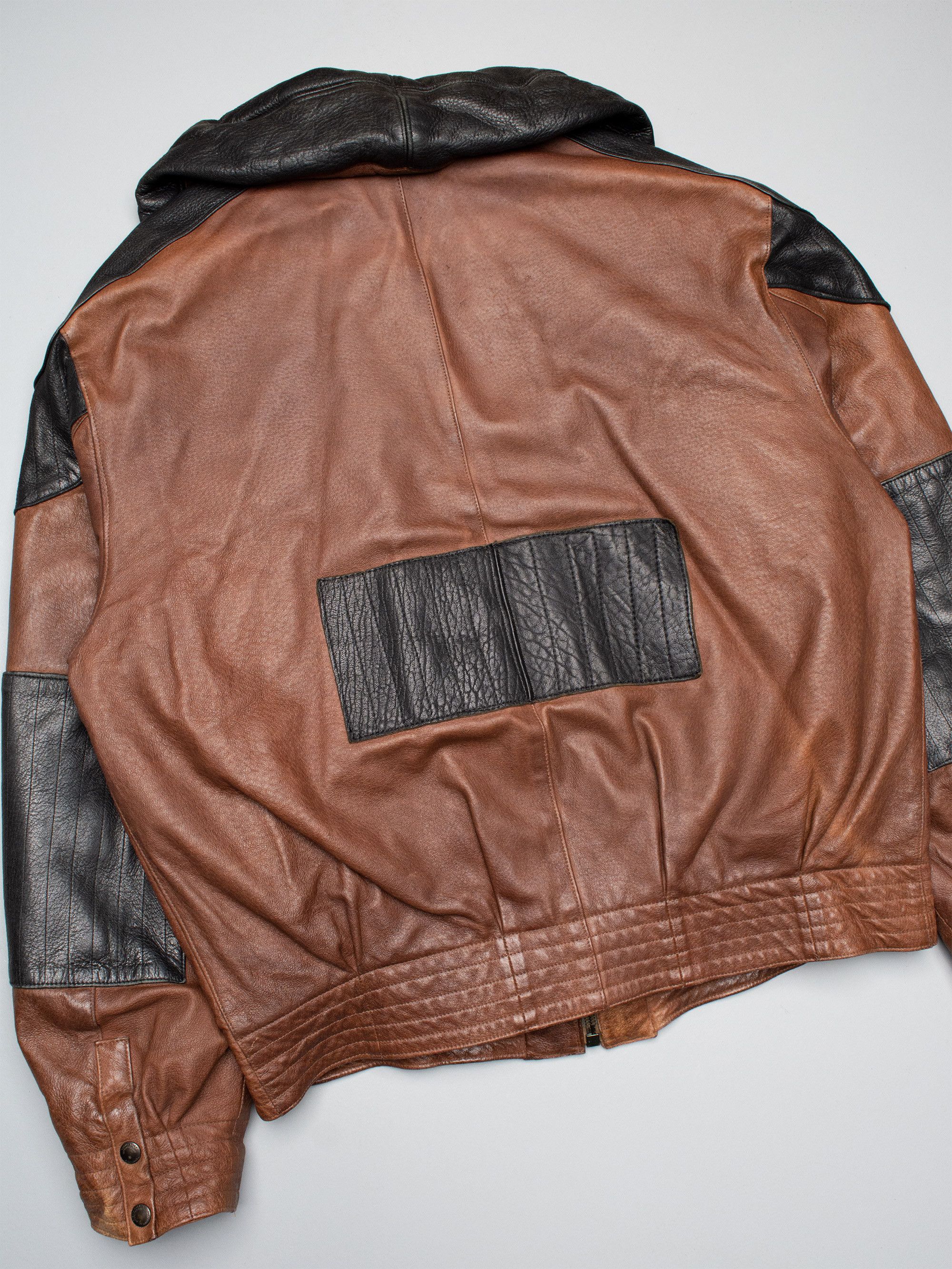 Marithe + Francois Girbaud Marithé & François Girbaud - 1980s - life preserver leather Size US L / EU 52-54 / 3 - 5 Thumbnail
