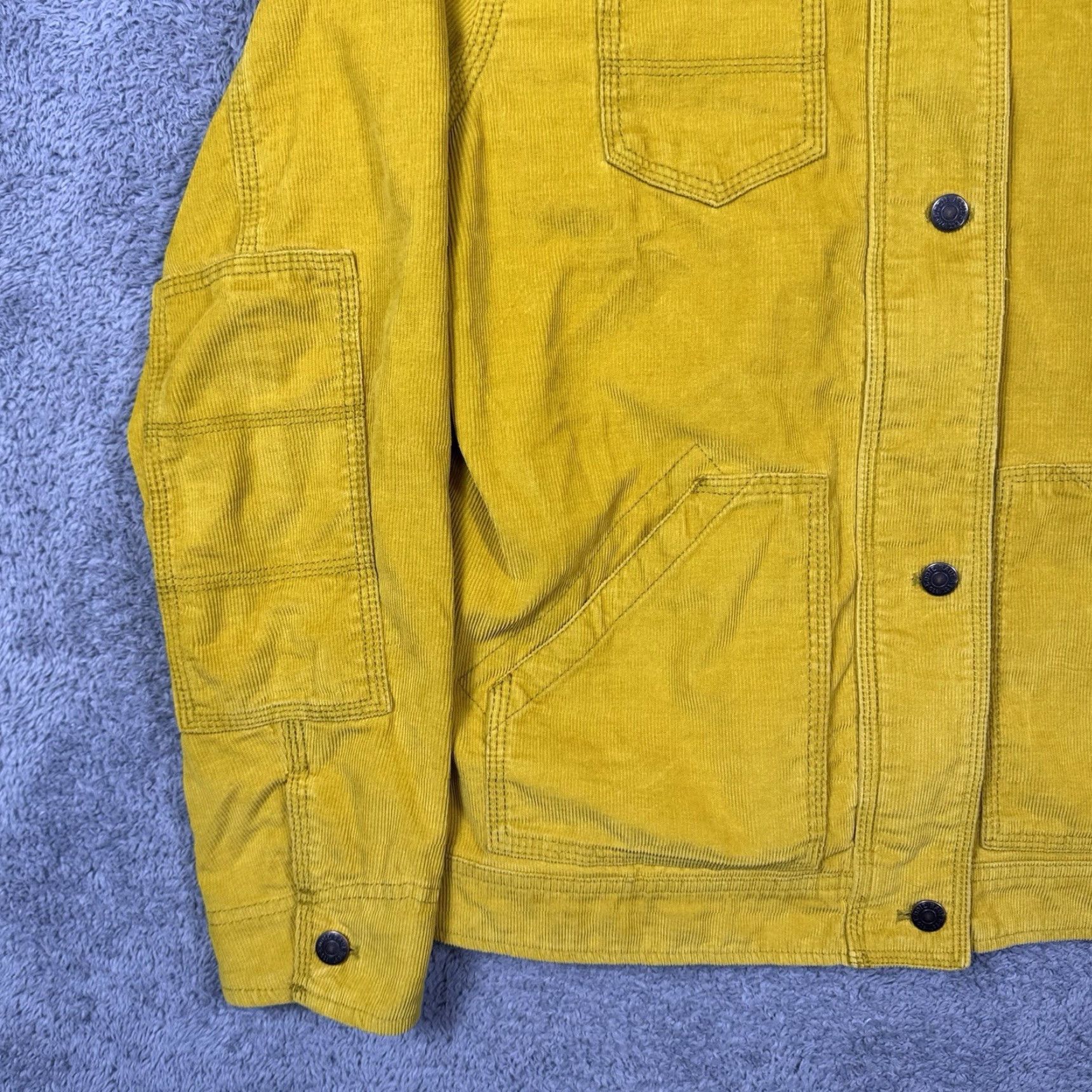 Eddie Bauer VINTAGE Eddie Bauer Corduroy Jacket Womens M Chore Barn Coat Full Zip Elbow Patch Field Jacket Size M / US 6-8 / IT 42-44 - 2 Thumbnail