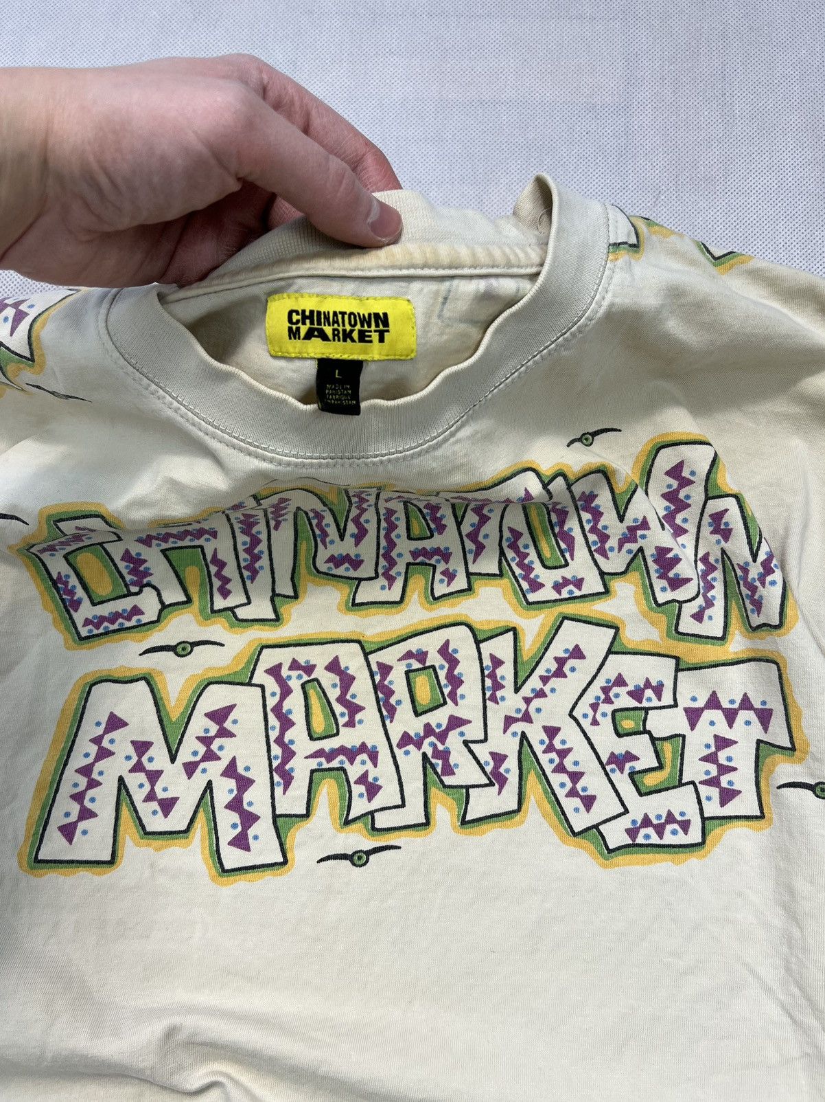 Market Tshirt Chinatown Market Big Logo Size US L / EU 52-54 / 3 - 2 Thumbnail
