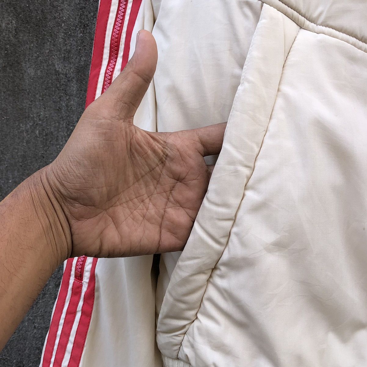 Adidas VTG 80s Adidas Descente Trefoil PufferJacket Pull in Sleeves Size US M / EU 48-50 / 2 - 8 Thumbnail