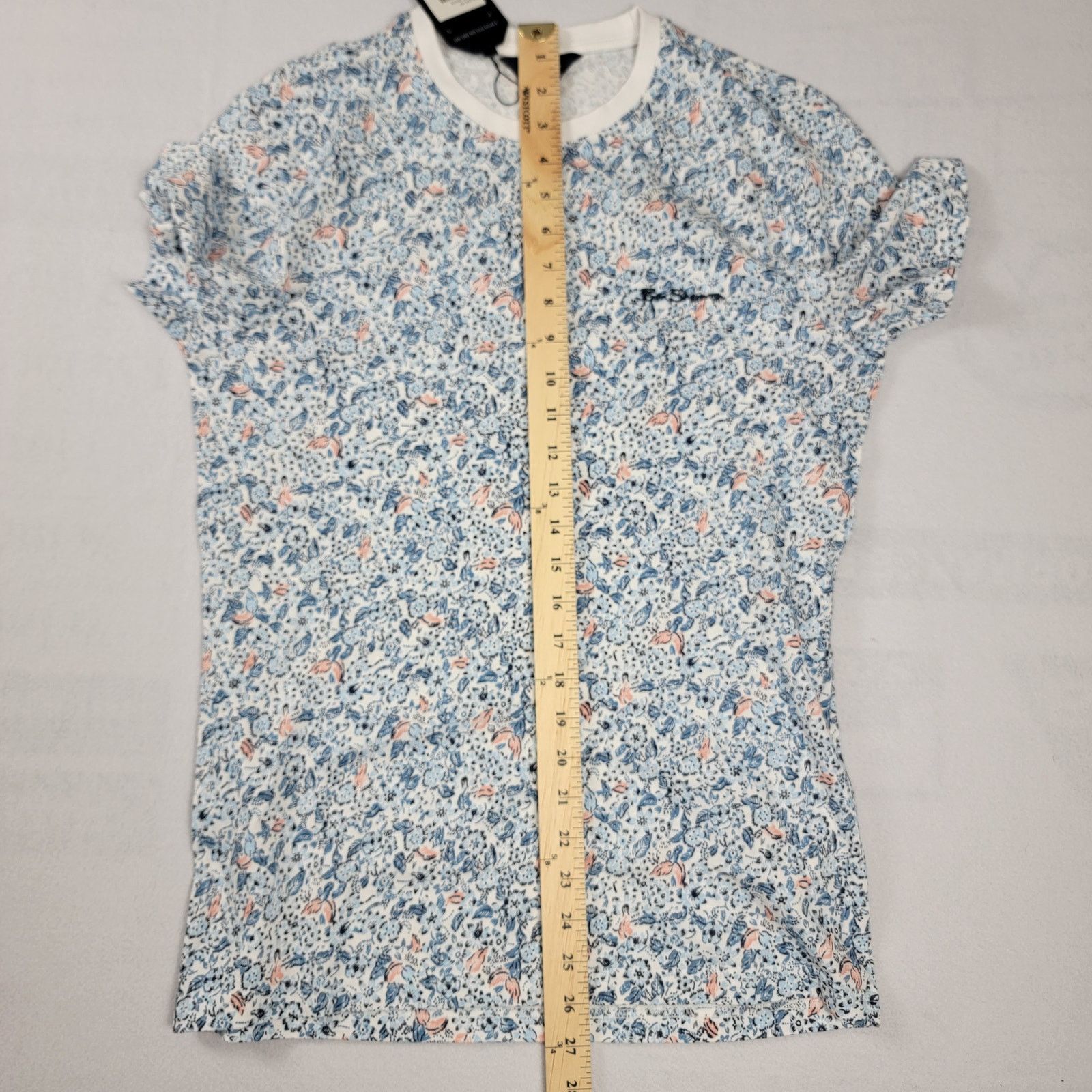 Ben Sherman Ben Sherman The Original Floral AOP Tee Mens S White NWT 610 Size US S / EU 44-46 / 1 - 8 Thumbnail