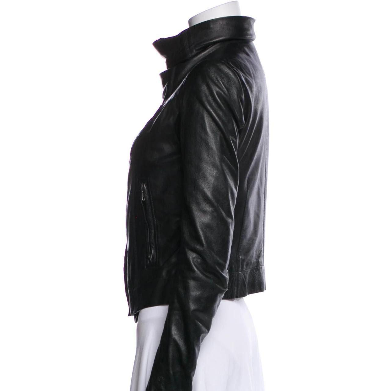 Rick Owens Rick Owens Lamb Leather Biker Jacket Size M / US 6-8 / IT 42-44 - 2 Thumbnail