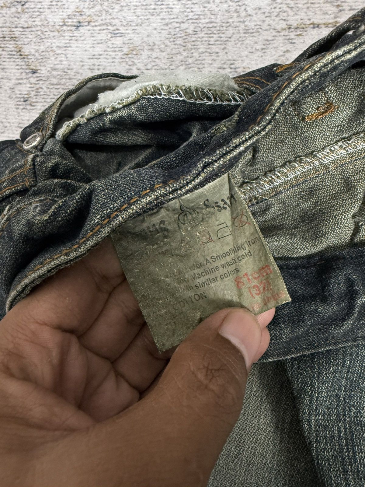 Tornado Mart Dong san y2k style denim pants Size US 34 / EU 50 - 8 Thumbnail