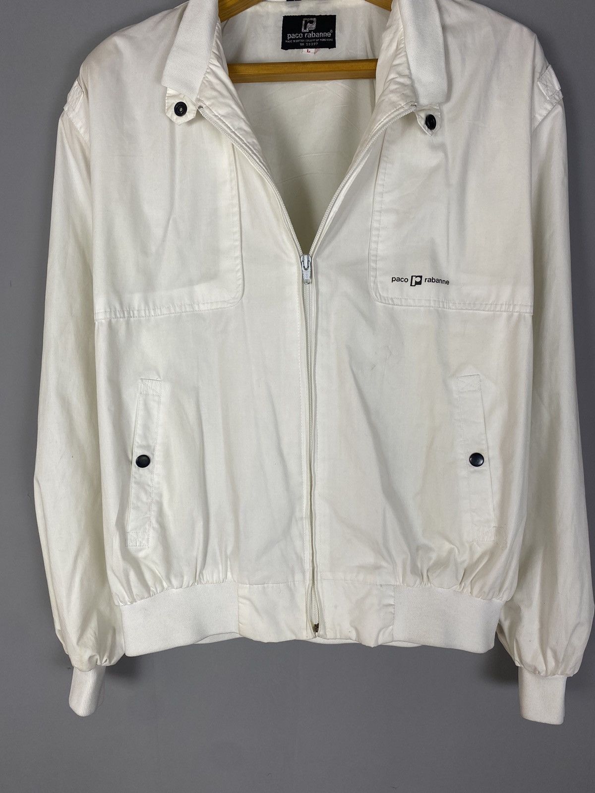 Vintage Vintage paco Rabanne jacket Size US L / EU 52-54 / 3 - 3 Thumbnail
