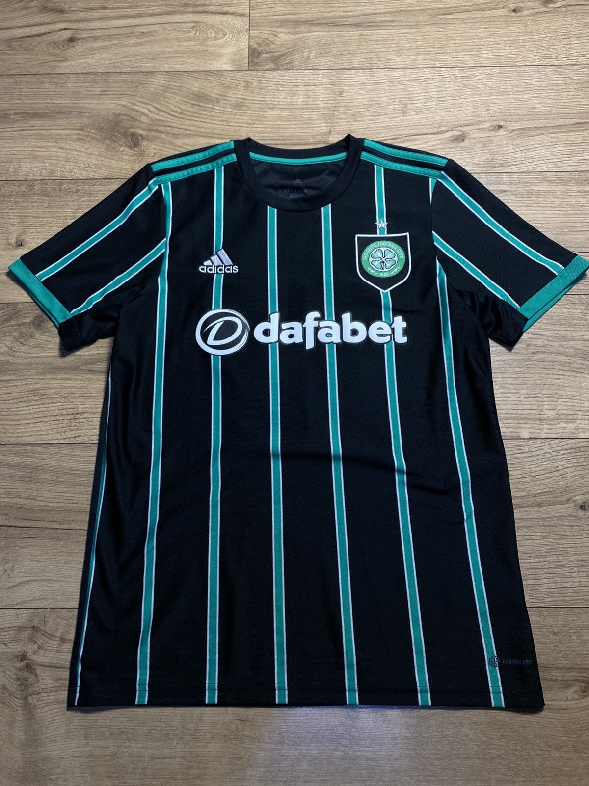 Adidas Adidas Celtic FC 2022-23 Away Shirt #17 JOTA Size M Size US M / EU 48-50 / 2 - 1 Thumbnail