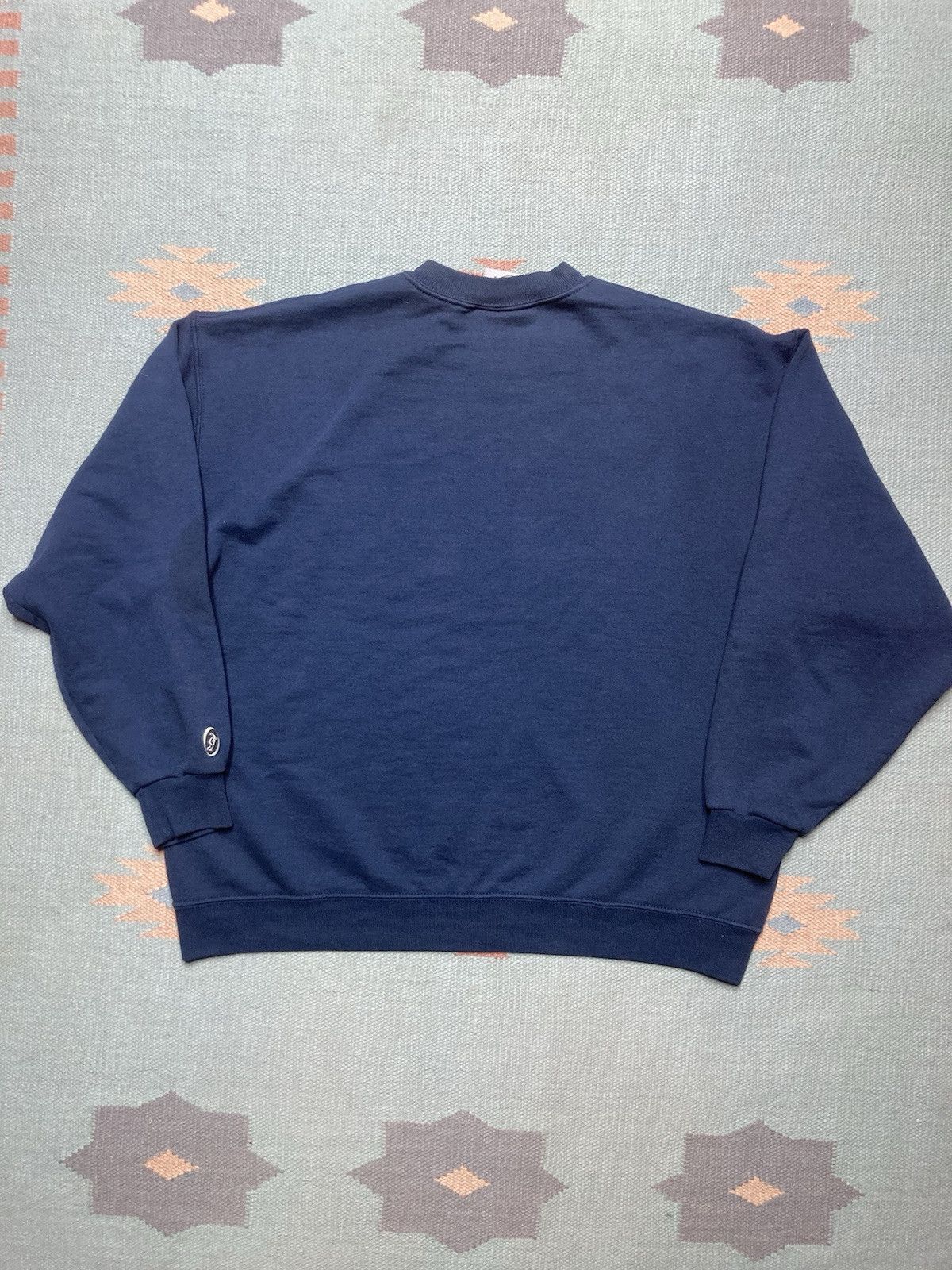Vintage crewneck sweatshirt discus Russell blank faded grunge boxy L Size US L / EU 52-54 / 3 - 4 Thumbnail