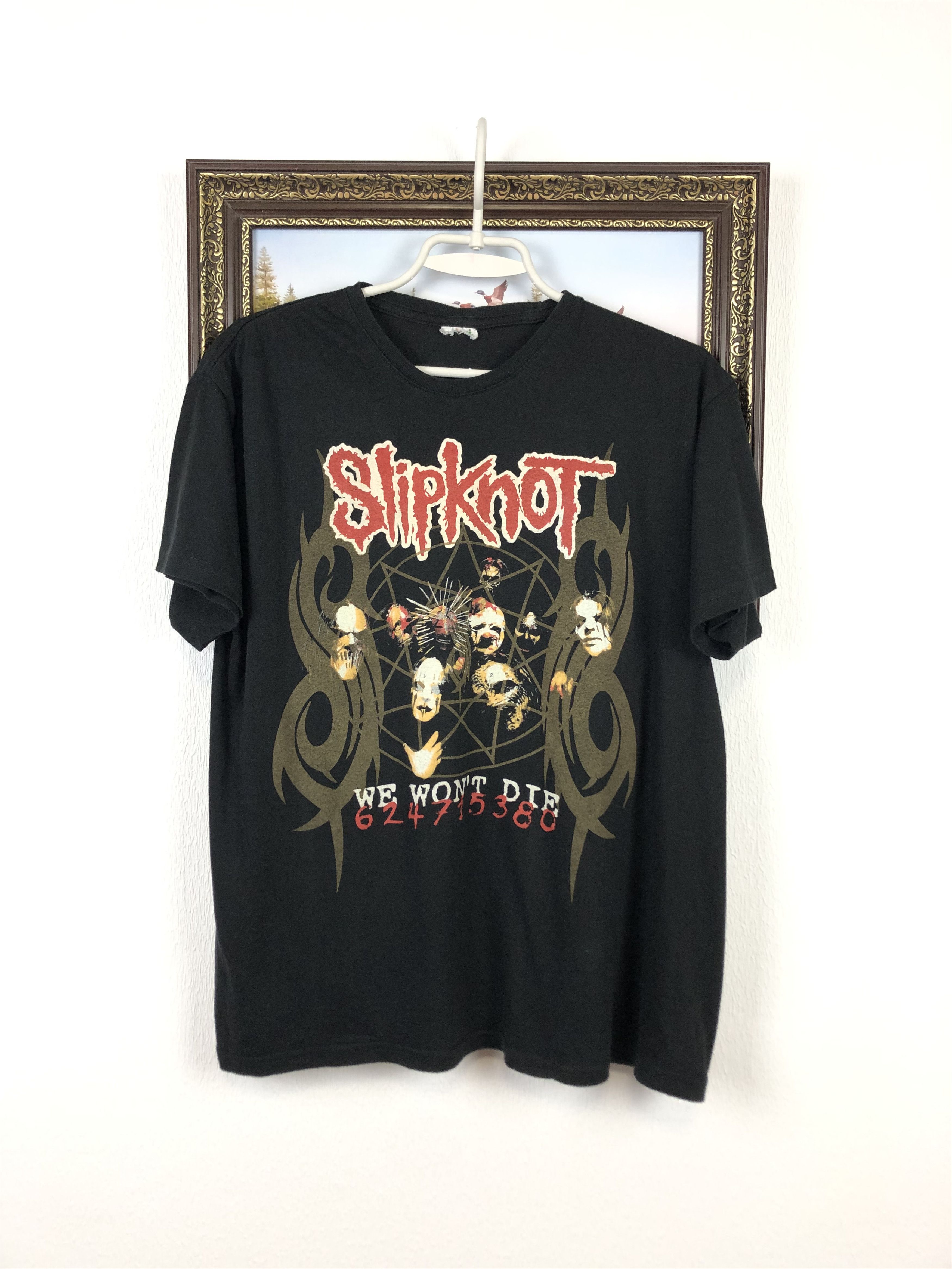 Band Tees Vintage Slipknot We Wont Die Band Tee Shirt Rare Size US S / EU 44-46 / 1 - 1 Thumbnail
