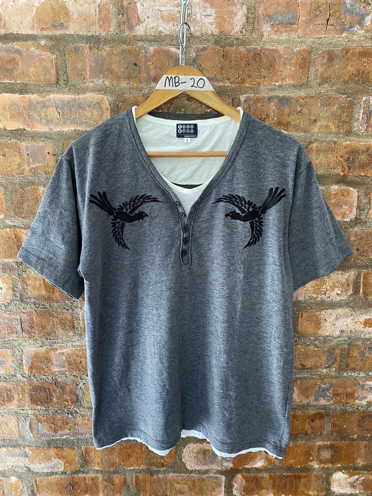 Y's for Men 1990s Takeo Kuguchi Phenix Dragon embroidered Size US L / EU 52-54 / 3 - 2 Thumbnail