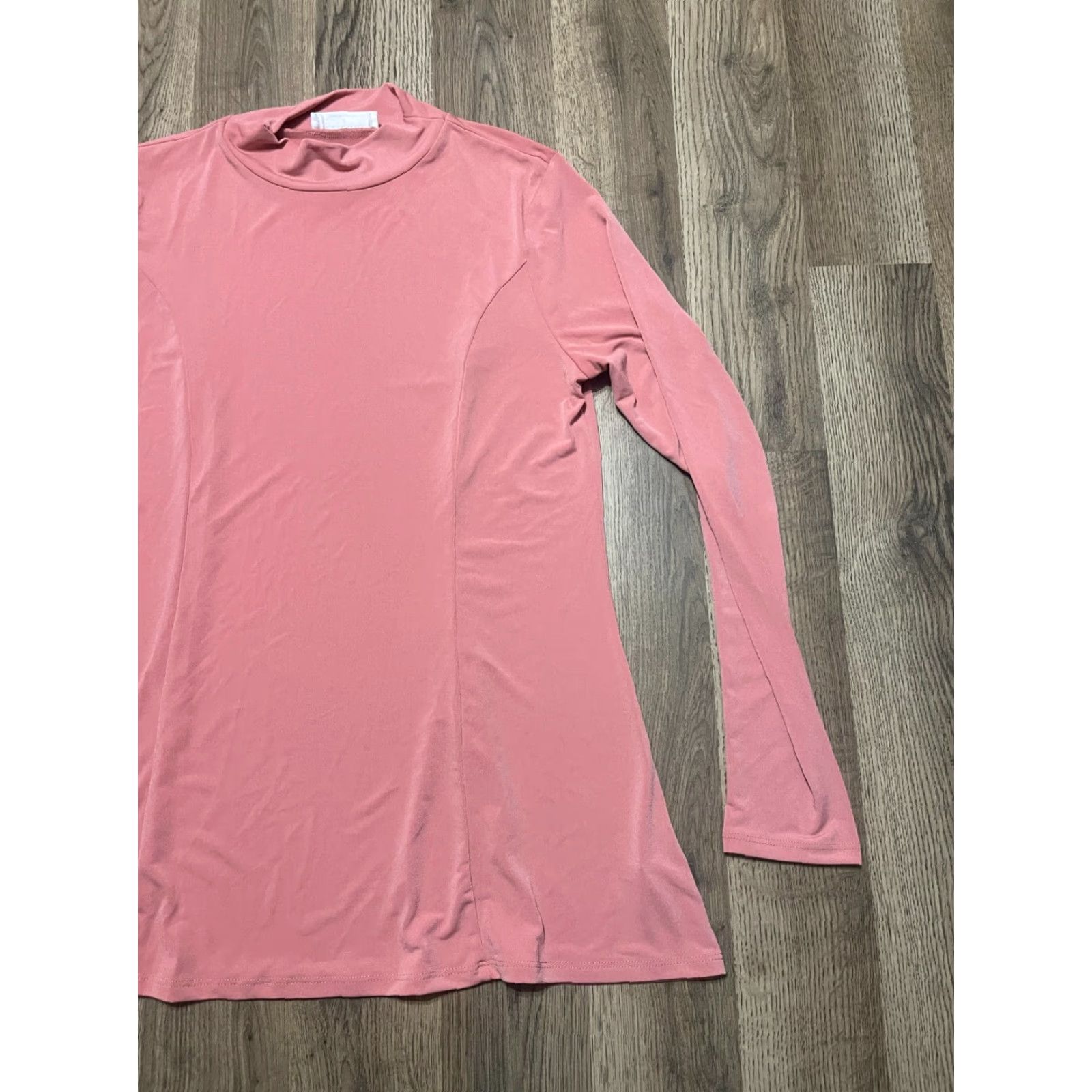 Vintage Zenana Outfitters Shirt Women Size Small Orange Long Sleeve Crew Neck Size S / US 4 / IT 40 - 4 Thumbnail
