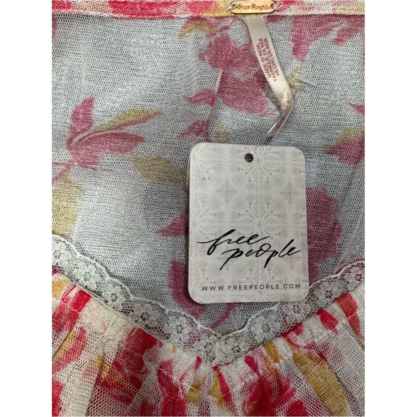 Free People NWT New Free People Ivie Tunic In Ivory Combo Size XL Size XL / US 12-14 / IT 48-50 - 9 Thumbnail
