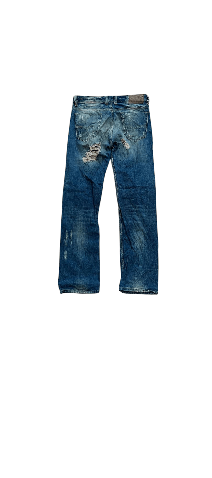 Diesel Vintage diesel ripped jeans Size US 33 - 2 Thumbnail