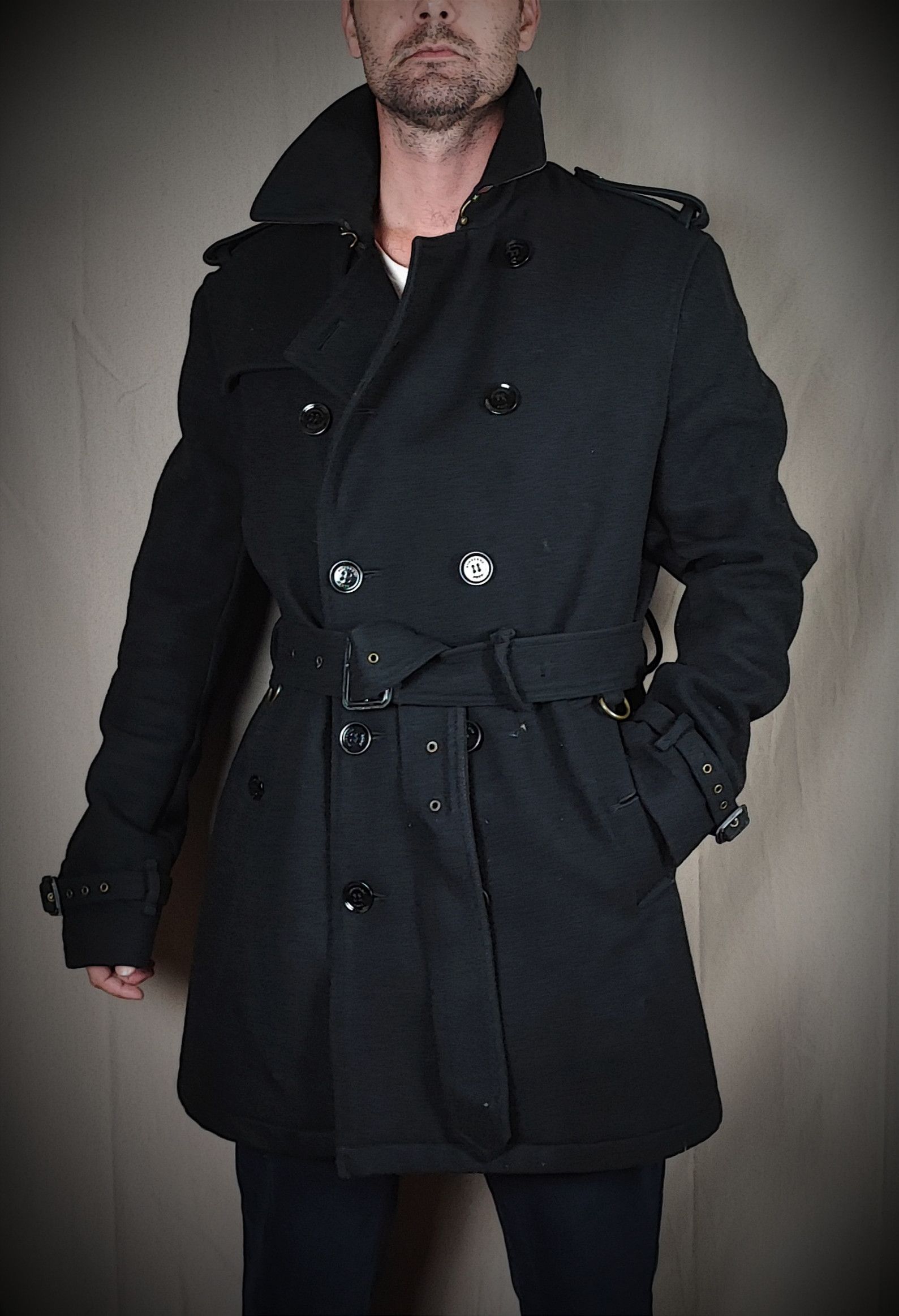 Burberry 🔥 Burberry Trench-coat Wool Size L🔥 Size US L / EU 52-54 / 3 - 2 Thumbnail