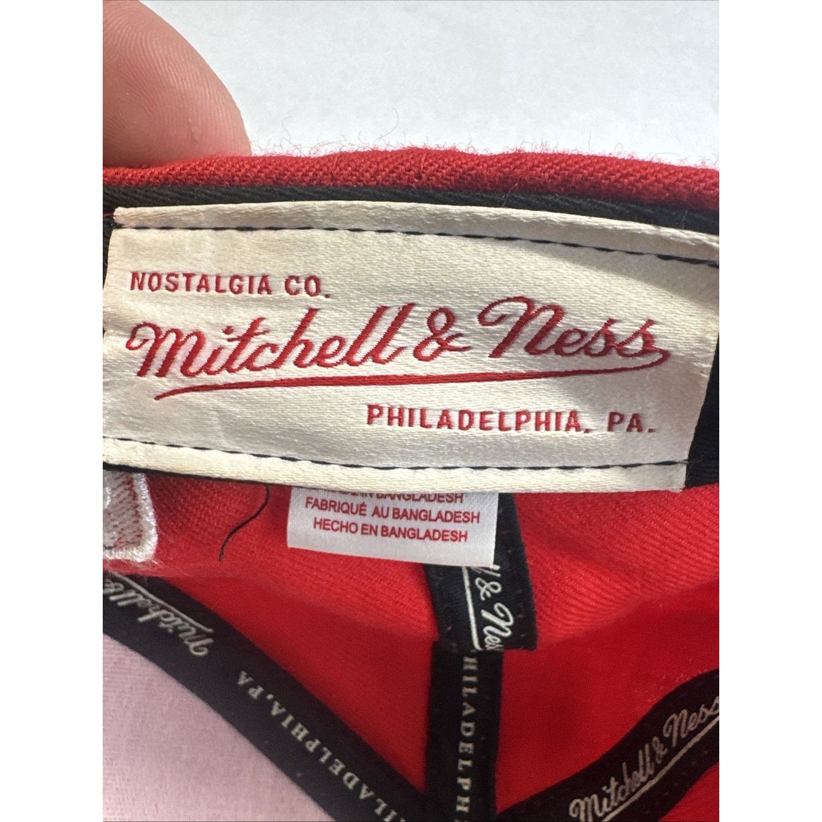 Mitchell & Ness Vintage CHICAGO BULLS Mitchell & Ness SnapBack R Size ONE SIZE - 8 Thumbnail