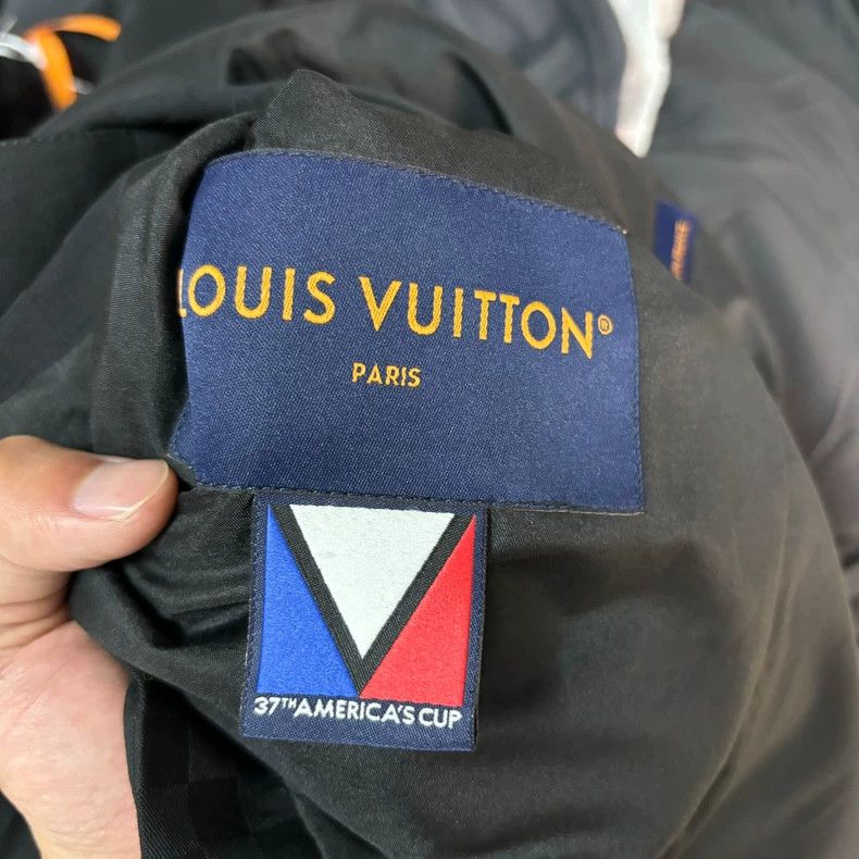 Louis Vuitton Louis Vuitton Sailing Series Gold Buckle Dark Pattern Chec Size US M / EU 48-50 / 2 - 4 Thumbnail