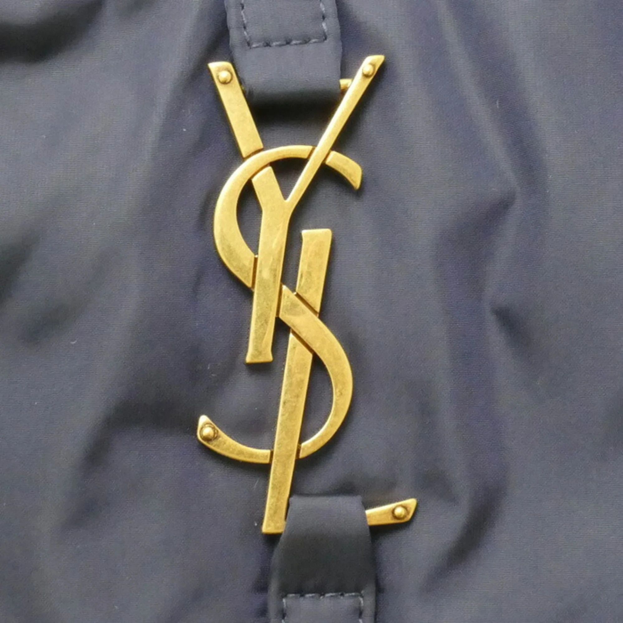 Saint Laurent Paris o1s1wg111124 Dup / Size: OS / Crossbody Bag in Navy & Black Size ONE SIZE - 4 Thumbnail