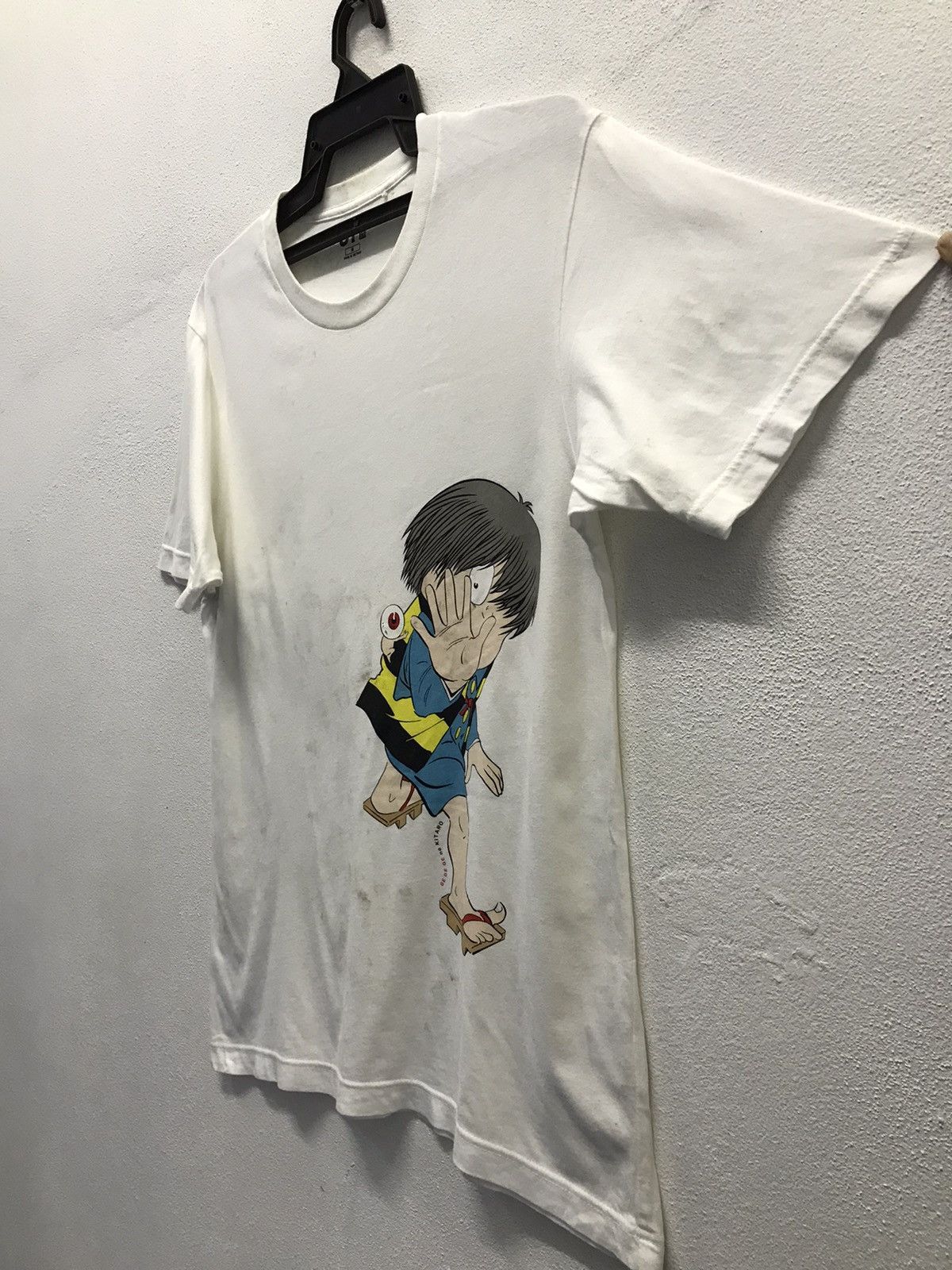 Anime × Japanese Brand × Uniqlo Vintage Uniqlo GeGeGe No Kintaro Shirt Size US M / EU 48-50 / 2 - 5 Thumbnail