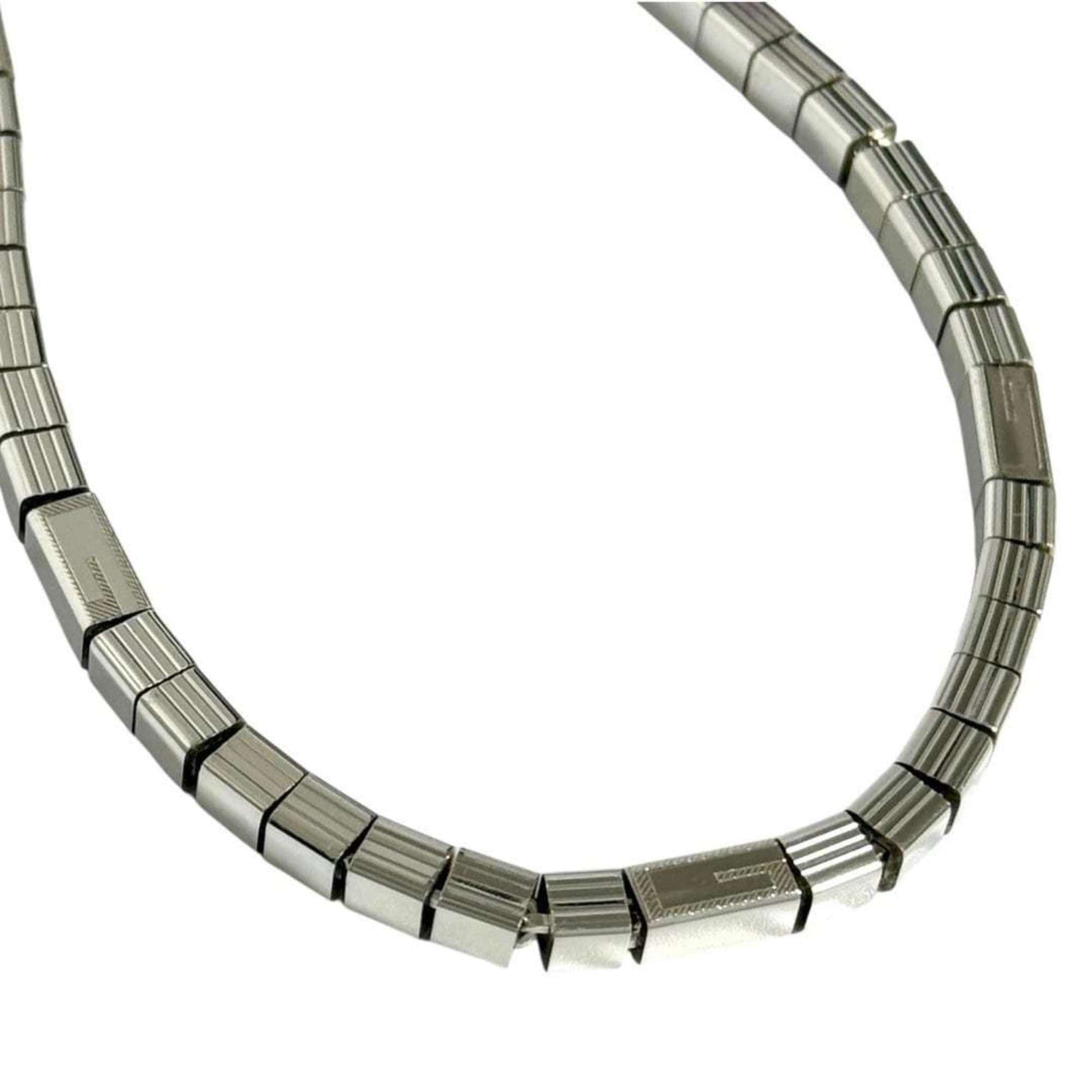 Gucci Gucci Men's/Women's Blockchain Necklace in Silver Size ONE SIZE - 1 Thumbnail