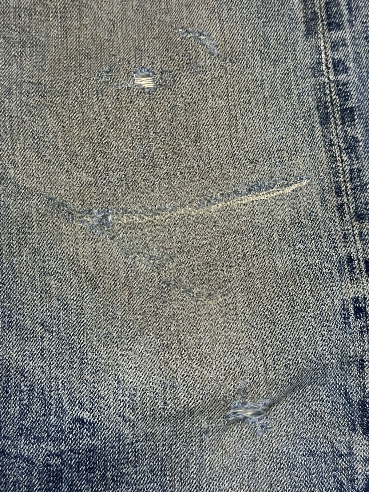 Denime Distress Vintage Denim Selvedge . Size US 32 / EU 48 - 6 Thumbnail