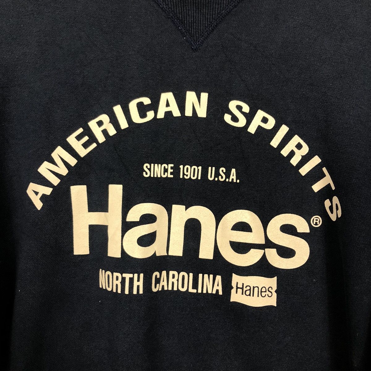Other 📌Vintage Sweatshirt Hanes Big Logo Spell Out Size US L / EU 52-54 / 3 - 13 Thumbnail