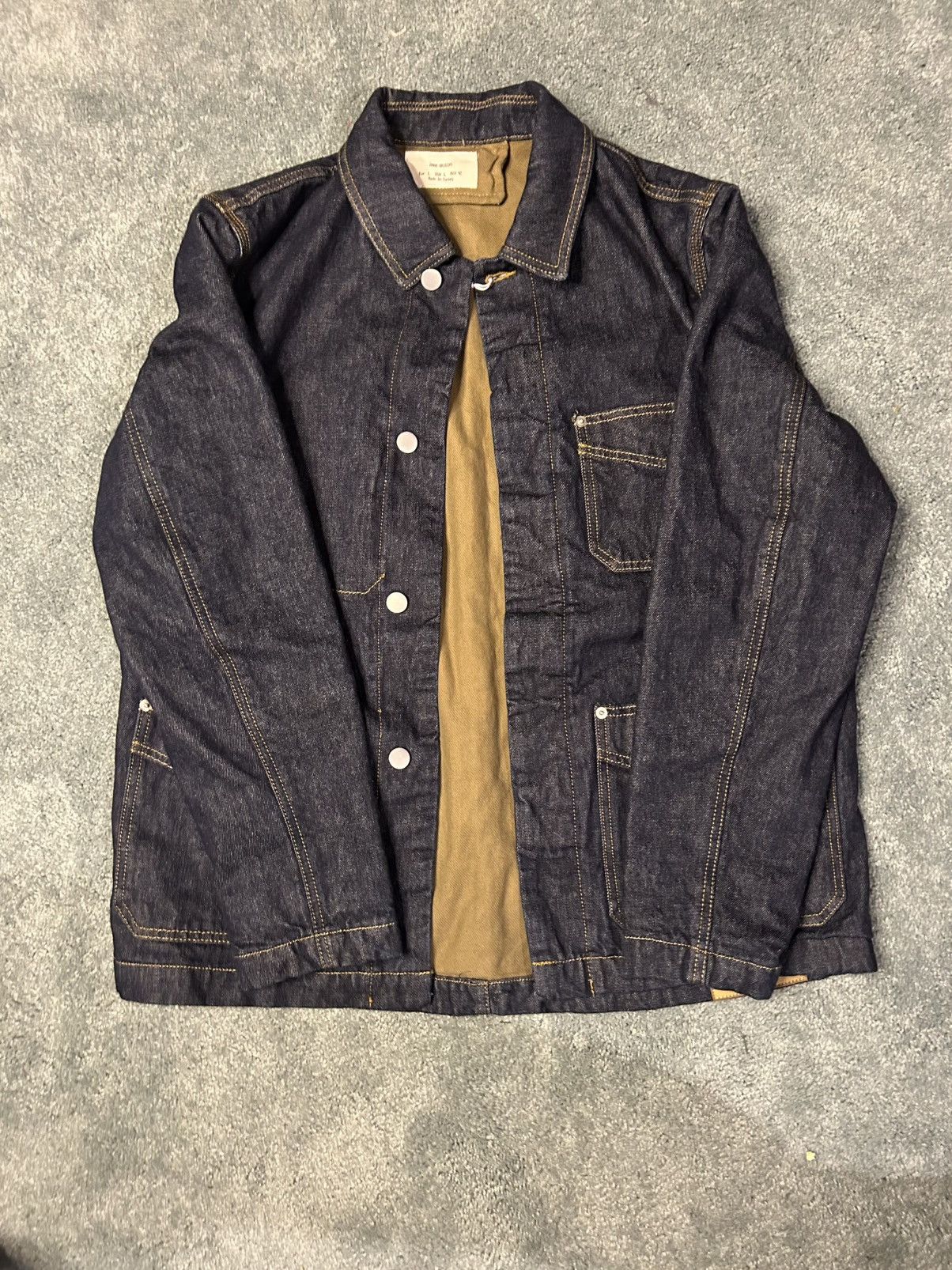 Zara Brand New Zara Origins Mens Denim Jacket Size L Size US L / EU 52-54 / 3 - 1 Thumbnail