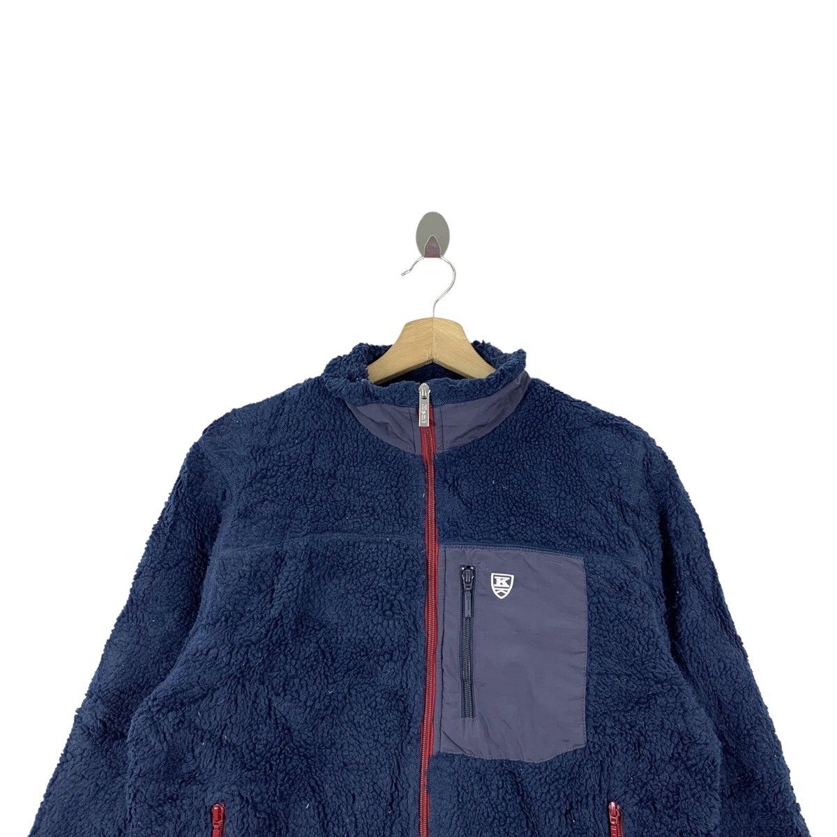 Japanese Brand KENT Japanese Sports Retro Classic-X Design Fleece Jacket Size US M / EU 48-50 / 2 - 5 Thumbnail